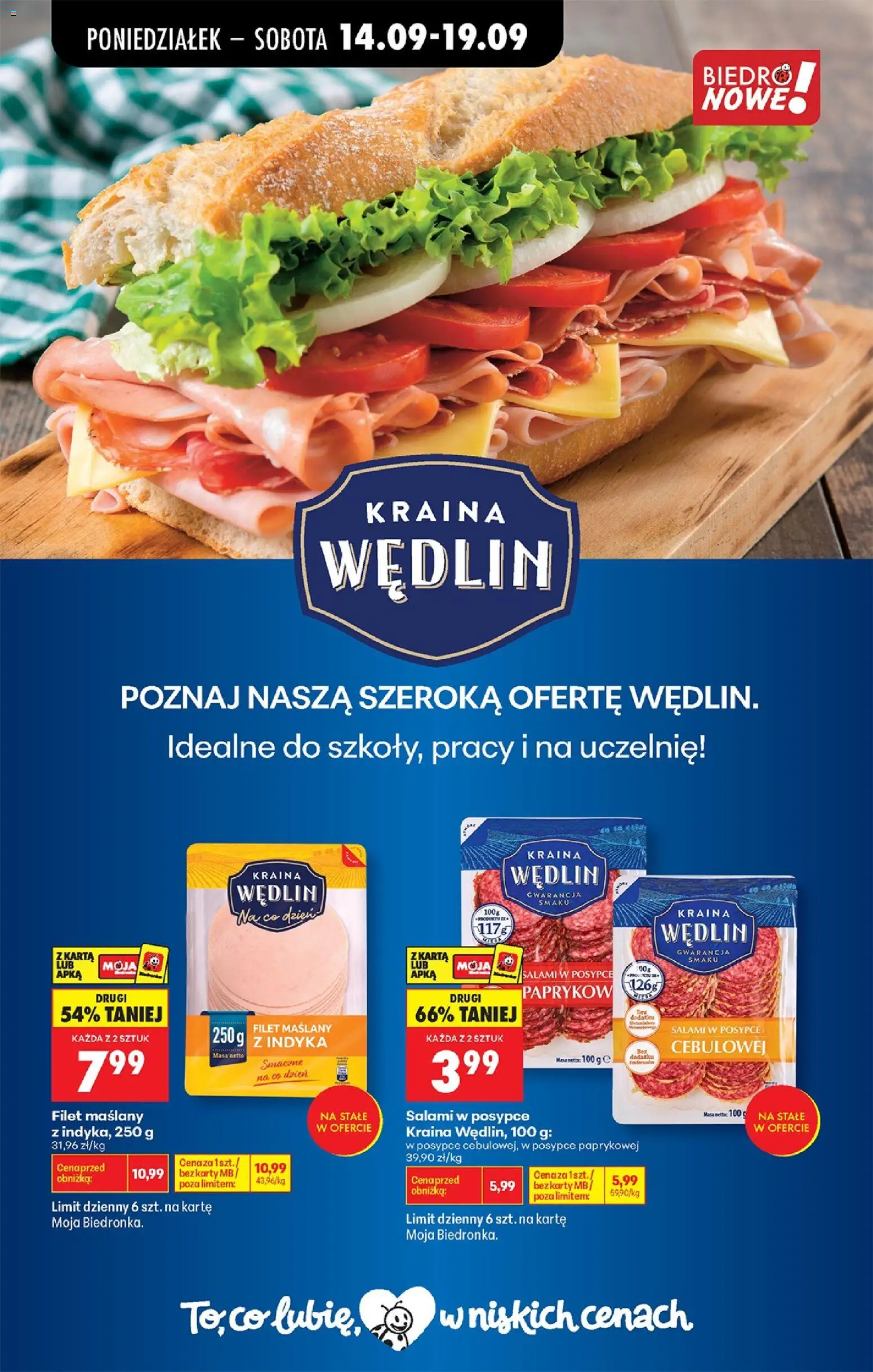Biedronka gazetka od poniedziałku Gazetka in Polska