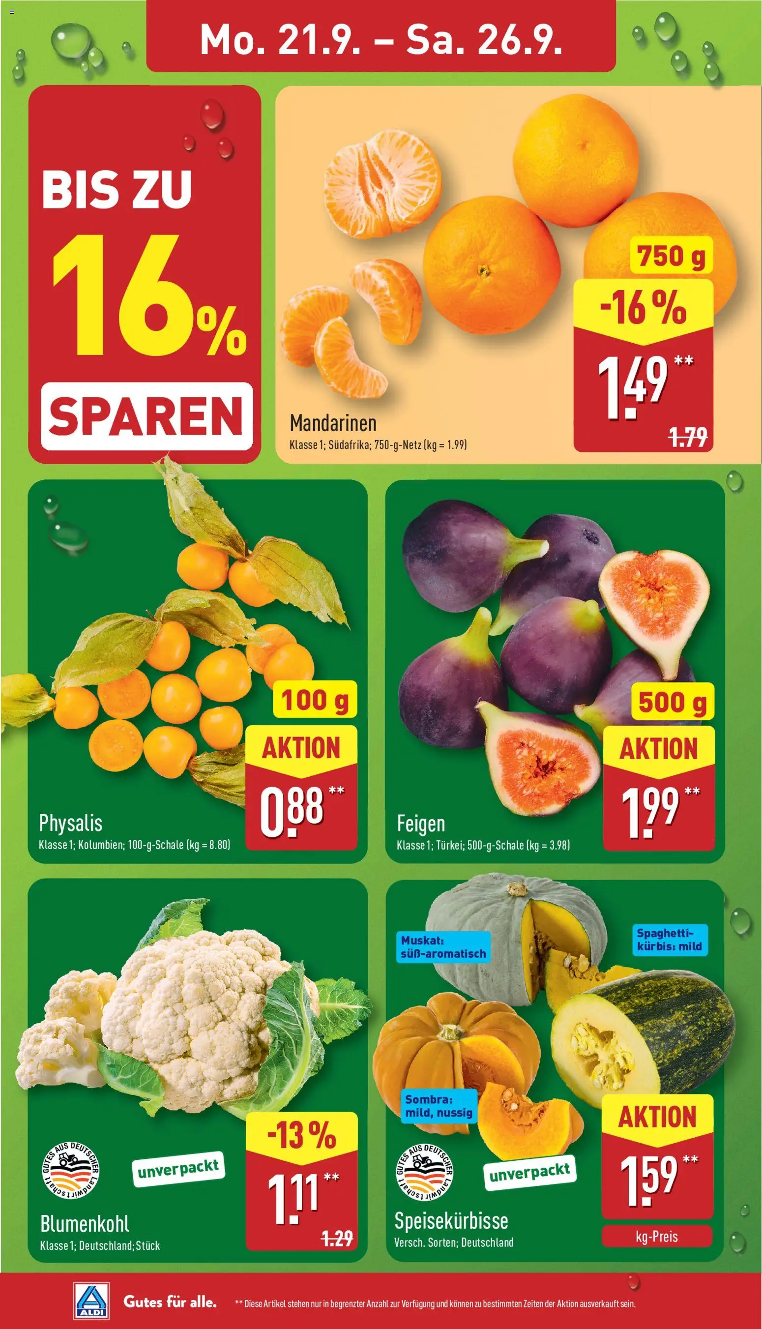 Aldi Prospekt Prospekt in Deutschland