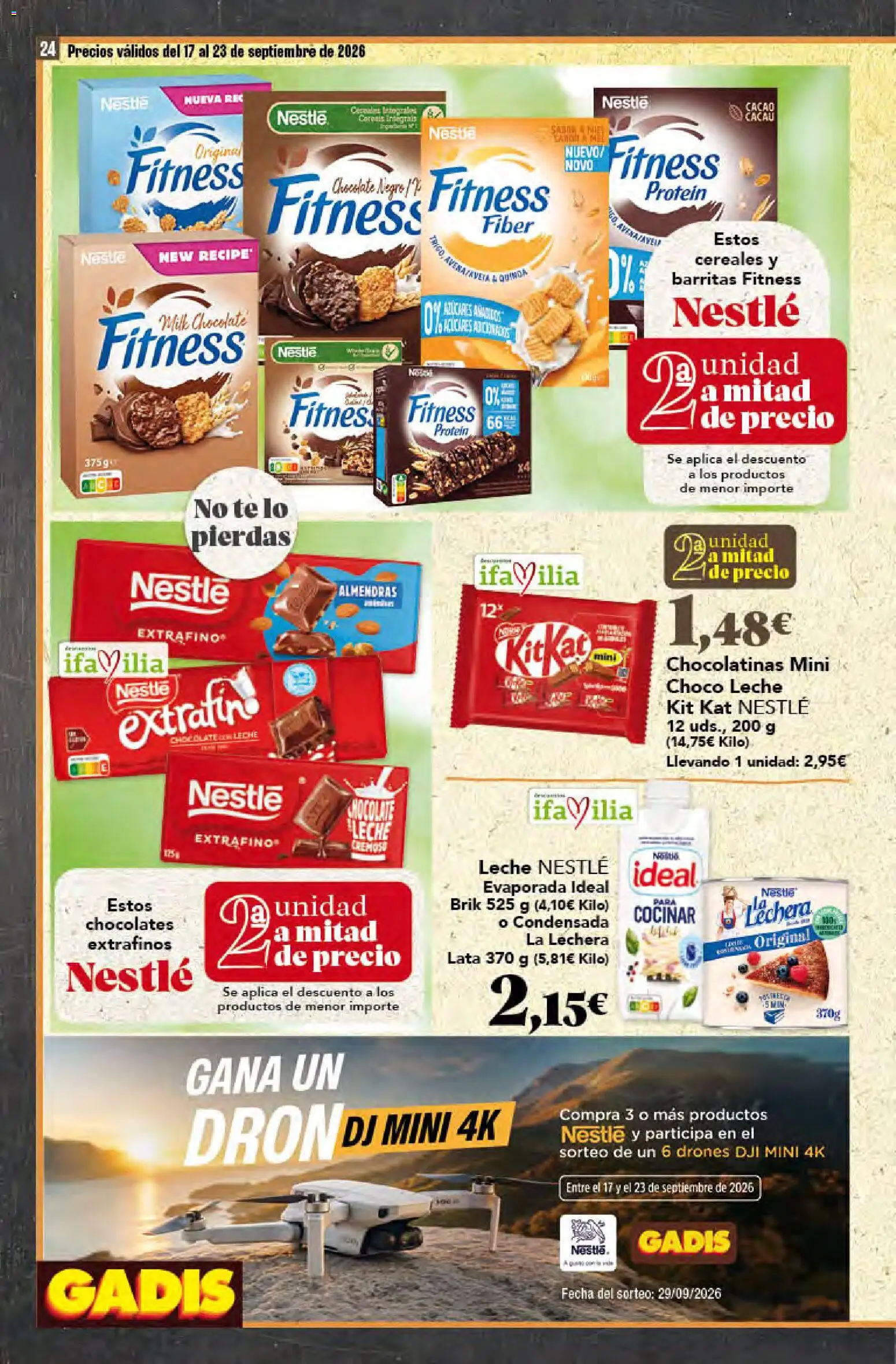 Gadis folleto Folleto in España