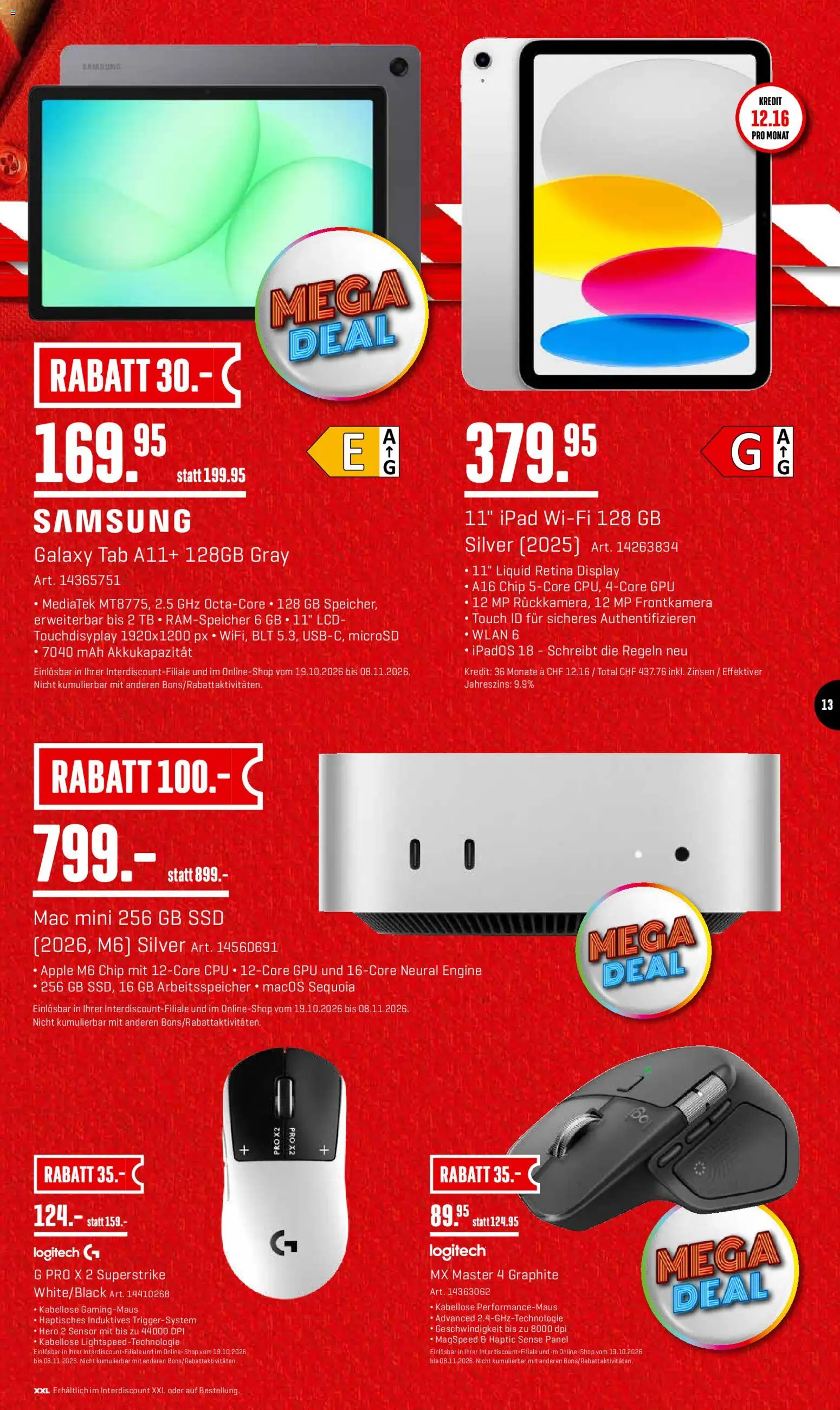 Interdiscount aktionen Prospekt in Schweiz