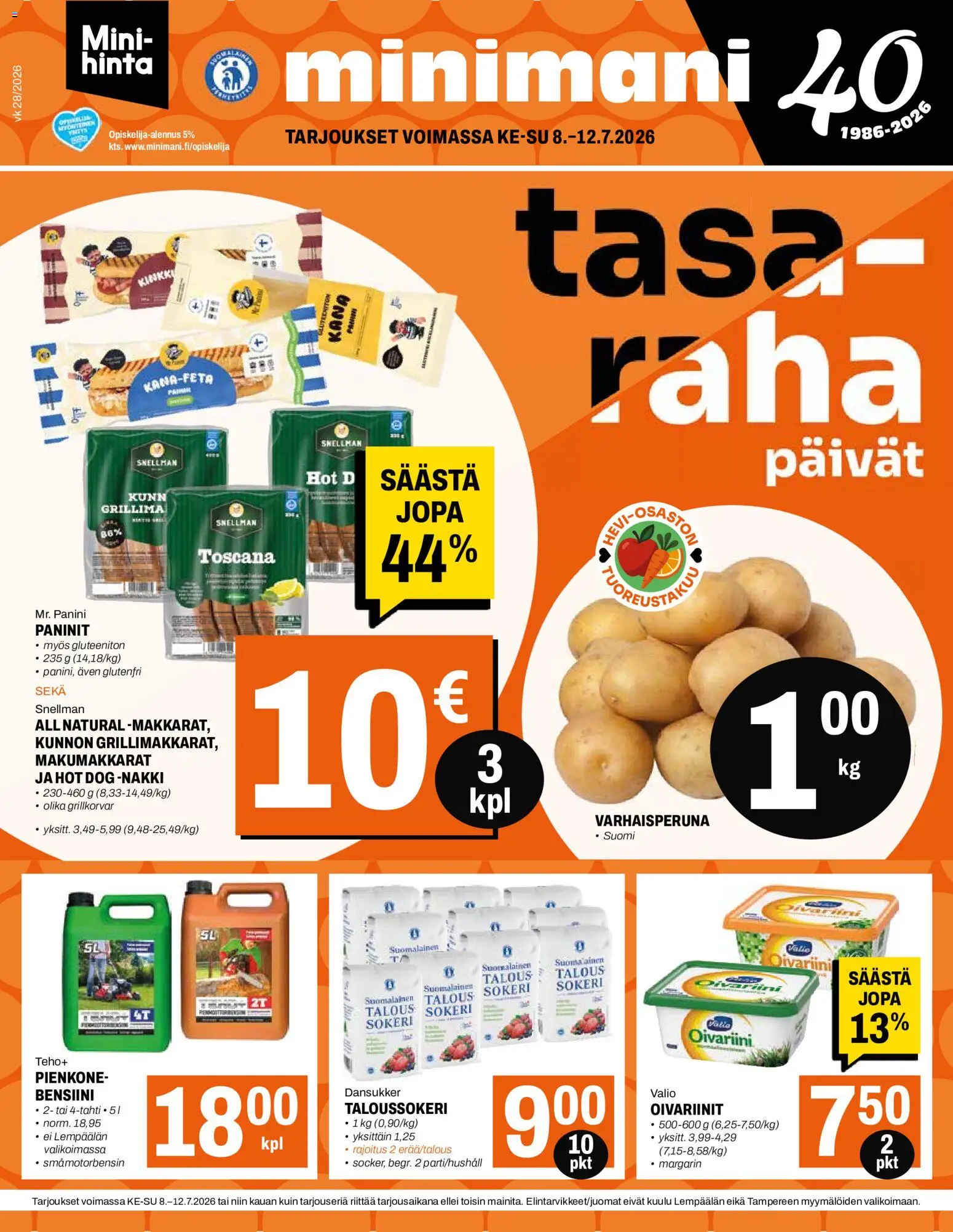 🛍️ Minimani tarjoukset alkaen 08/07/2026 » Katso huipputarjoukset ja säästä jo tänään! 💰 | Suomi