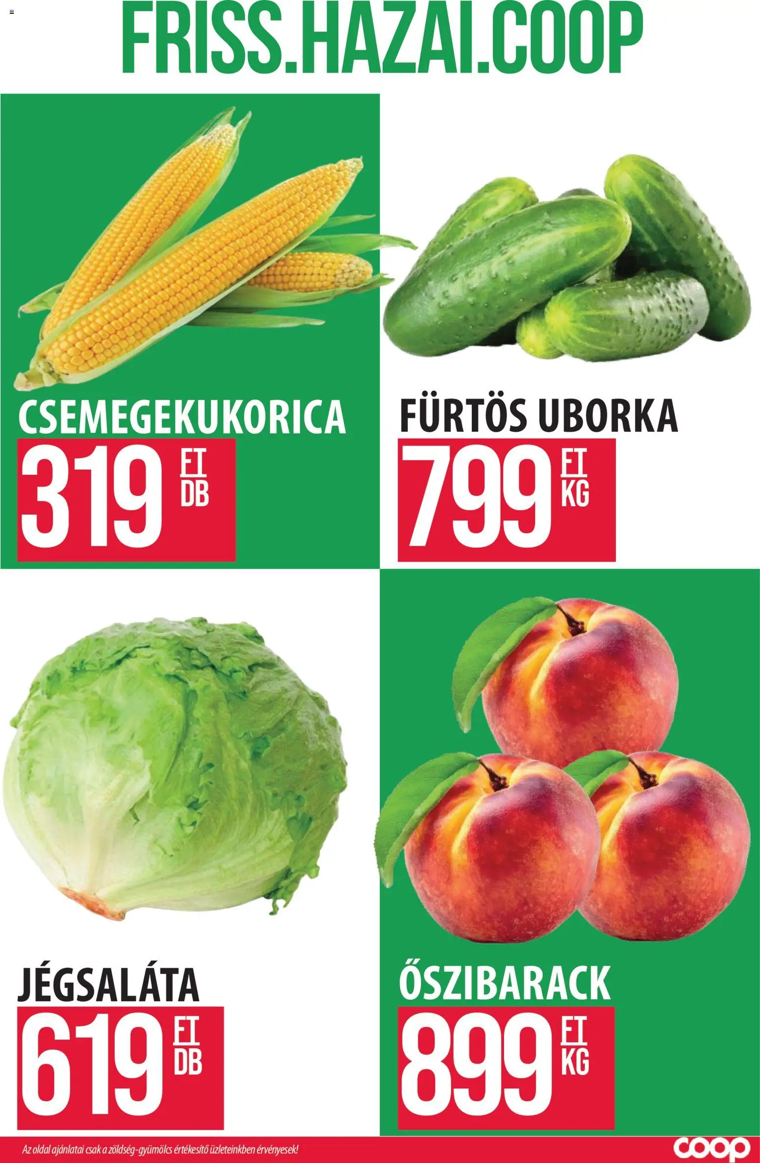 COOP Szolnok Akciós Újság 2026.07.09.-tól/töl - fantasztikus ajánlatokat! 🛍️ | Magyarország
