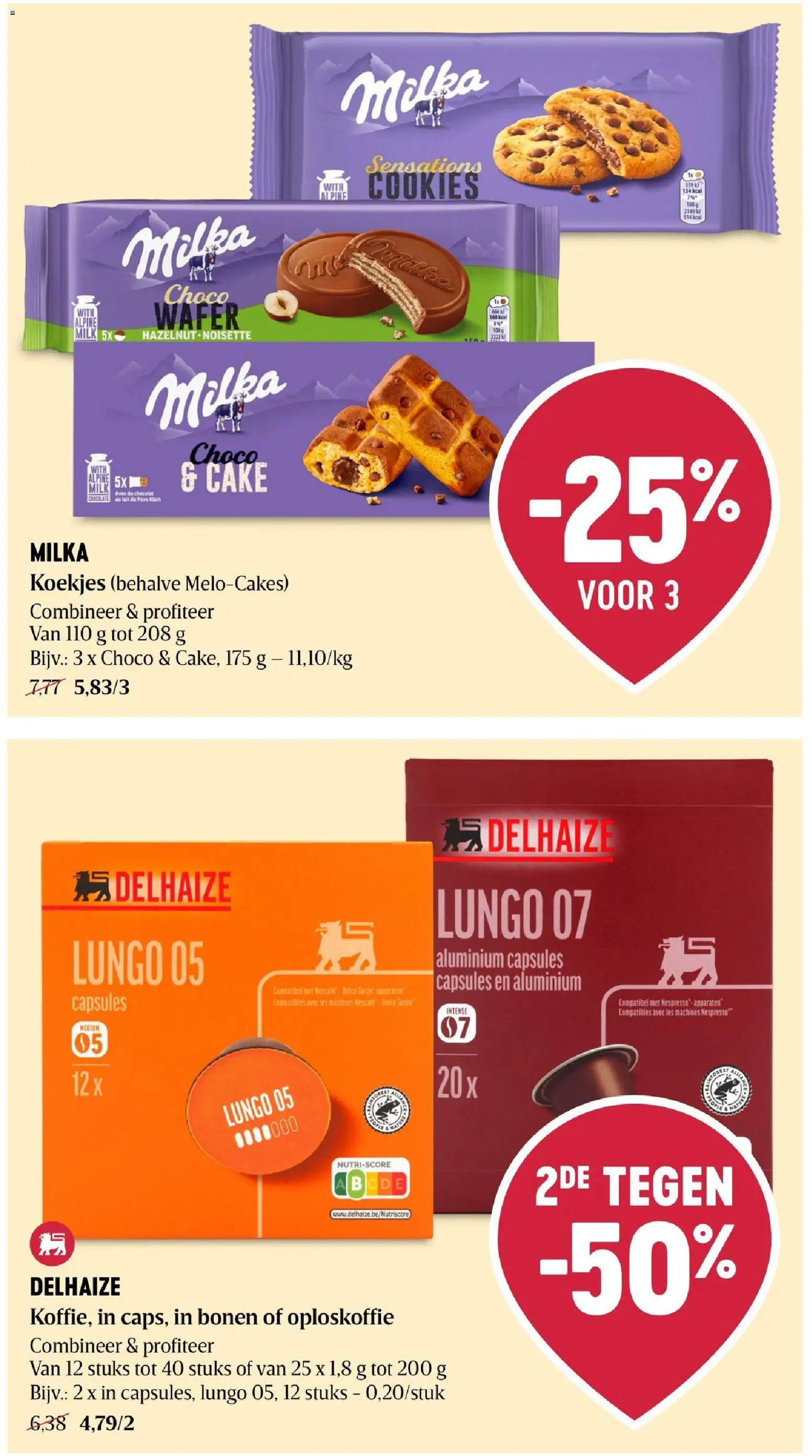 Delhaize folder Folder in België