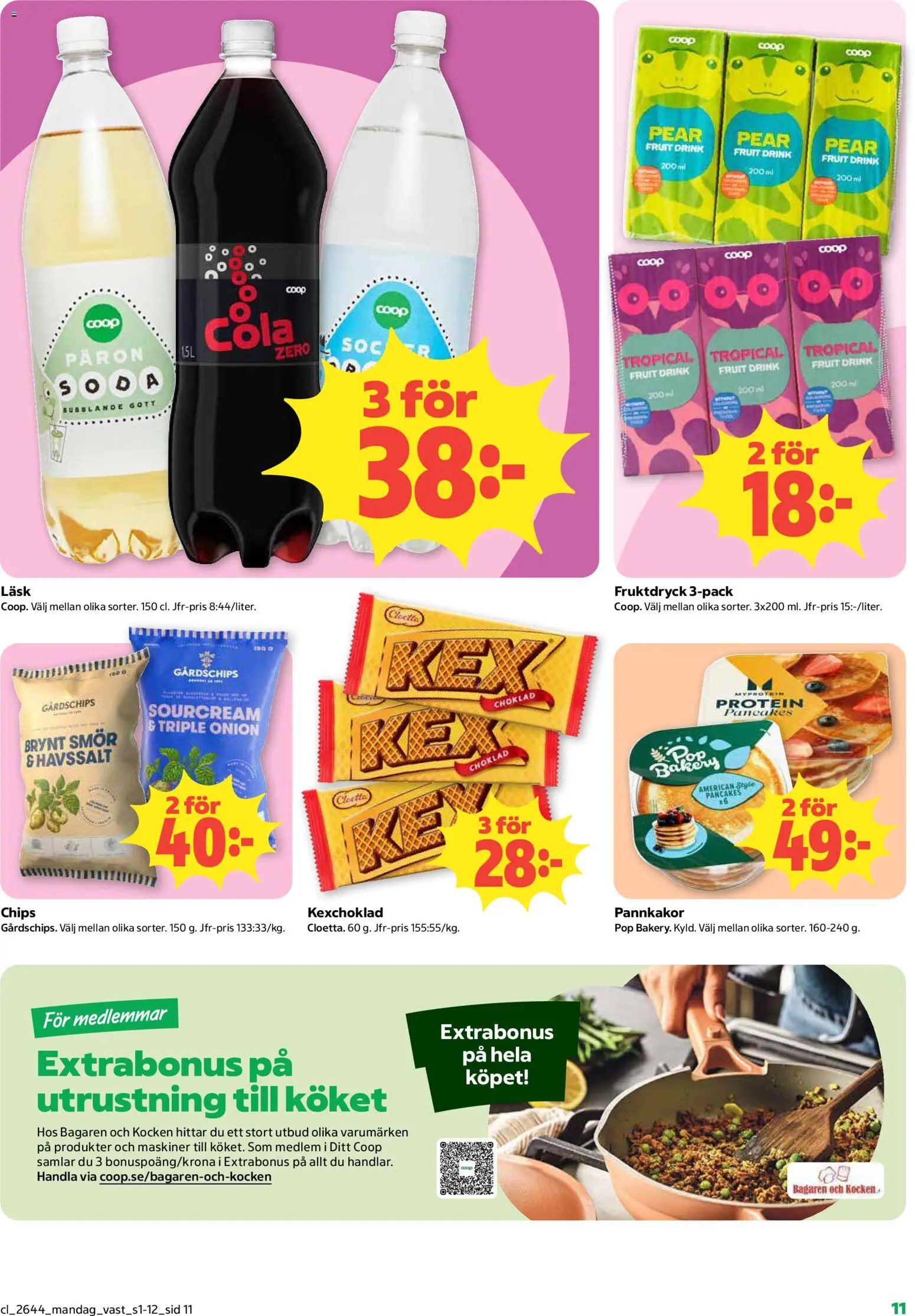 Coop erbjudanden Reklamblad in Sverige
