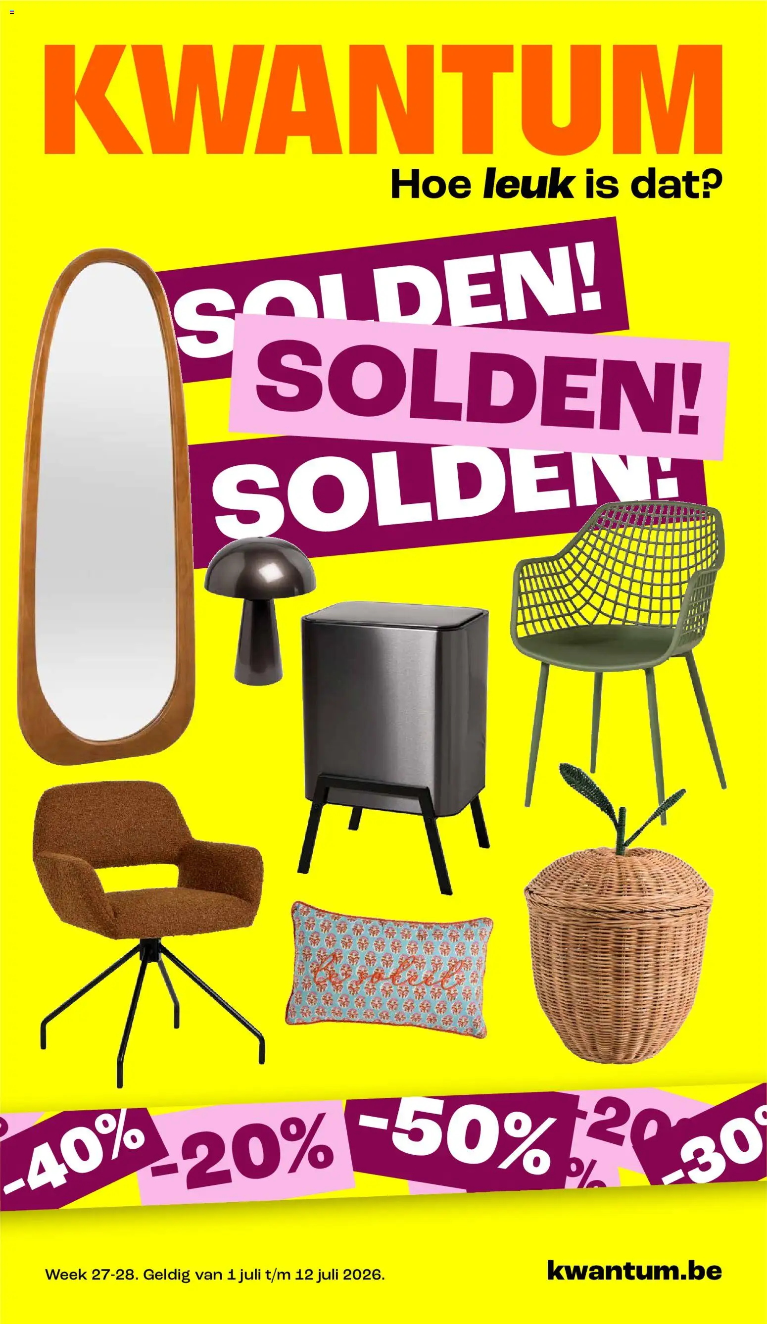 Nieuwe » Kwantum folder van 01/07/2026 🤩  « is er! Ontdek geweldige aanbiedingen en bespaar. | België