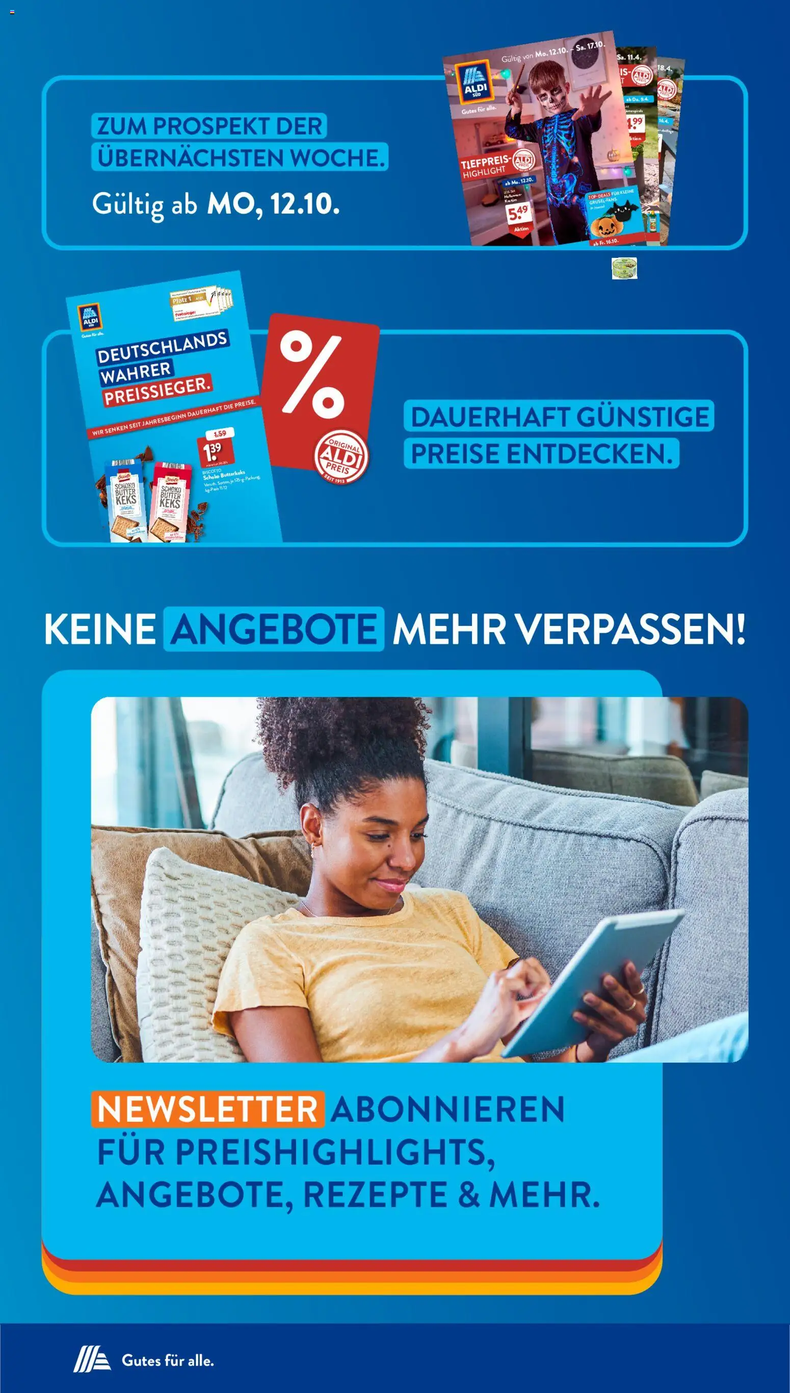 Aldi Süd Prospekt Prospekt in Deutschland