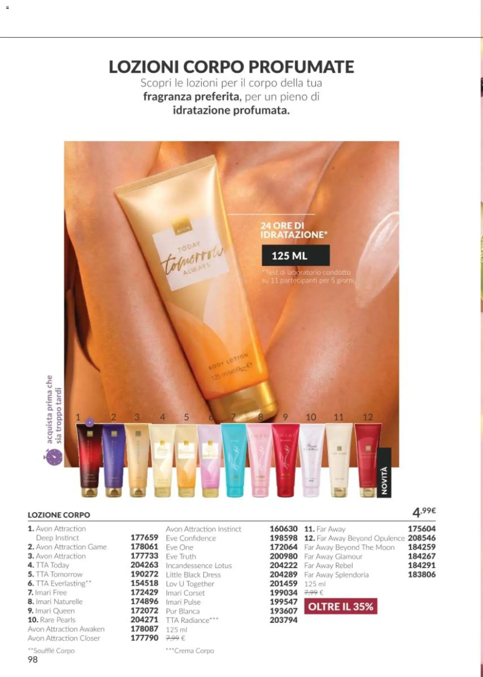 Avon catalogo - campagna 10/2026 Volantino in Italy