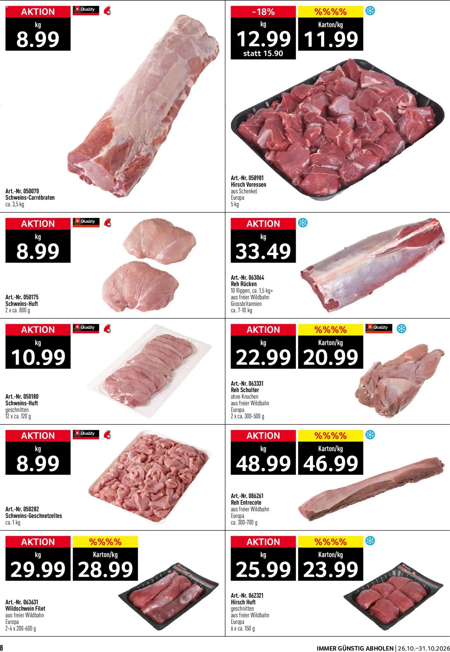 Prodega aktionen Prospekt in Schweiz