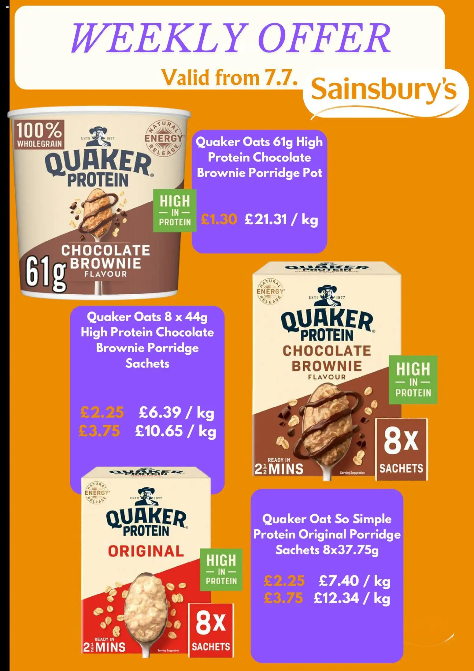 Do you know WHAT OFFERS await you at Sainsbury's? View the July flyer online! | United Kingdom