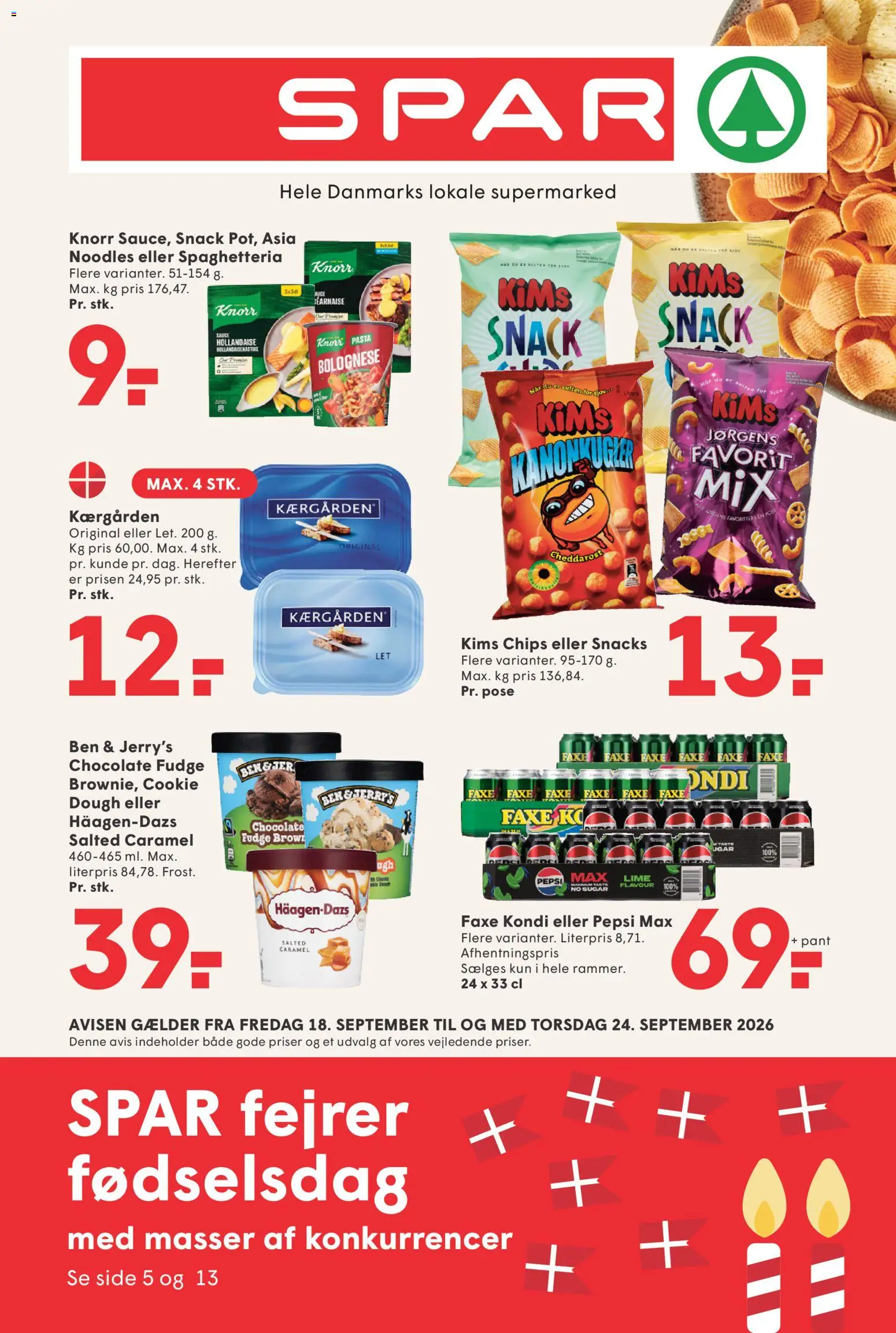 Spar - Tilbudsavis uge 39 Tilbudsavis in Danmark