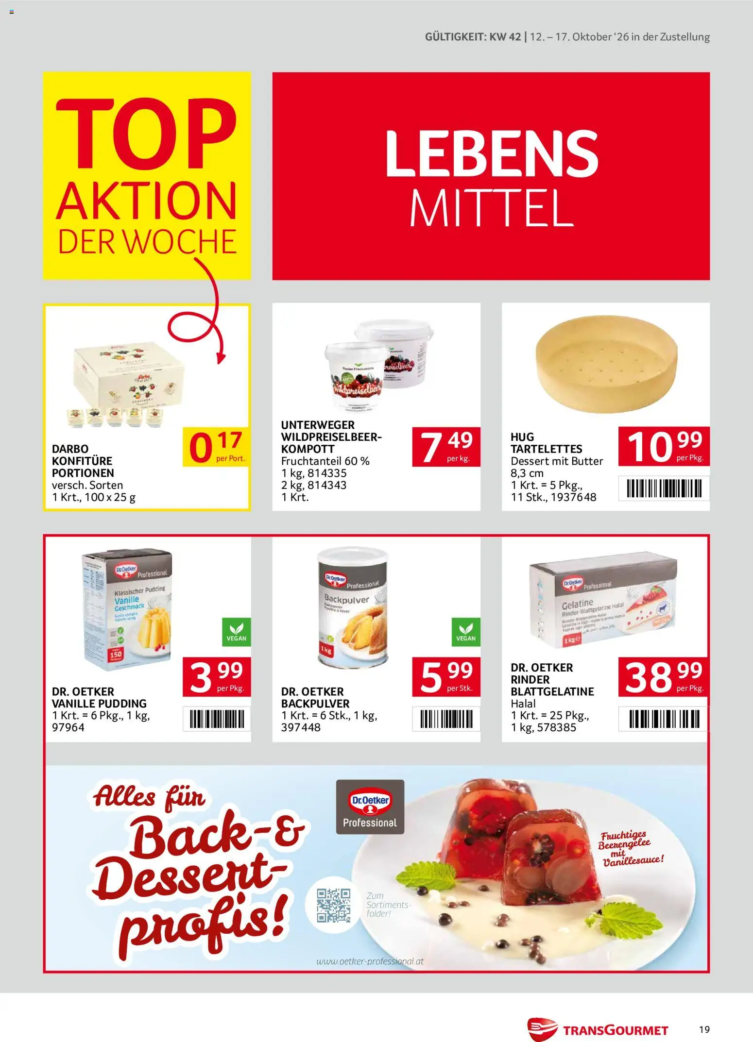 Transgourmet Flugblatt Flugblatt in Österreich