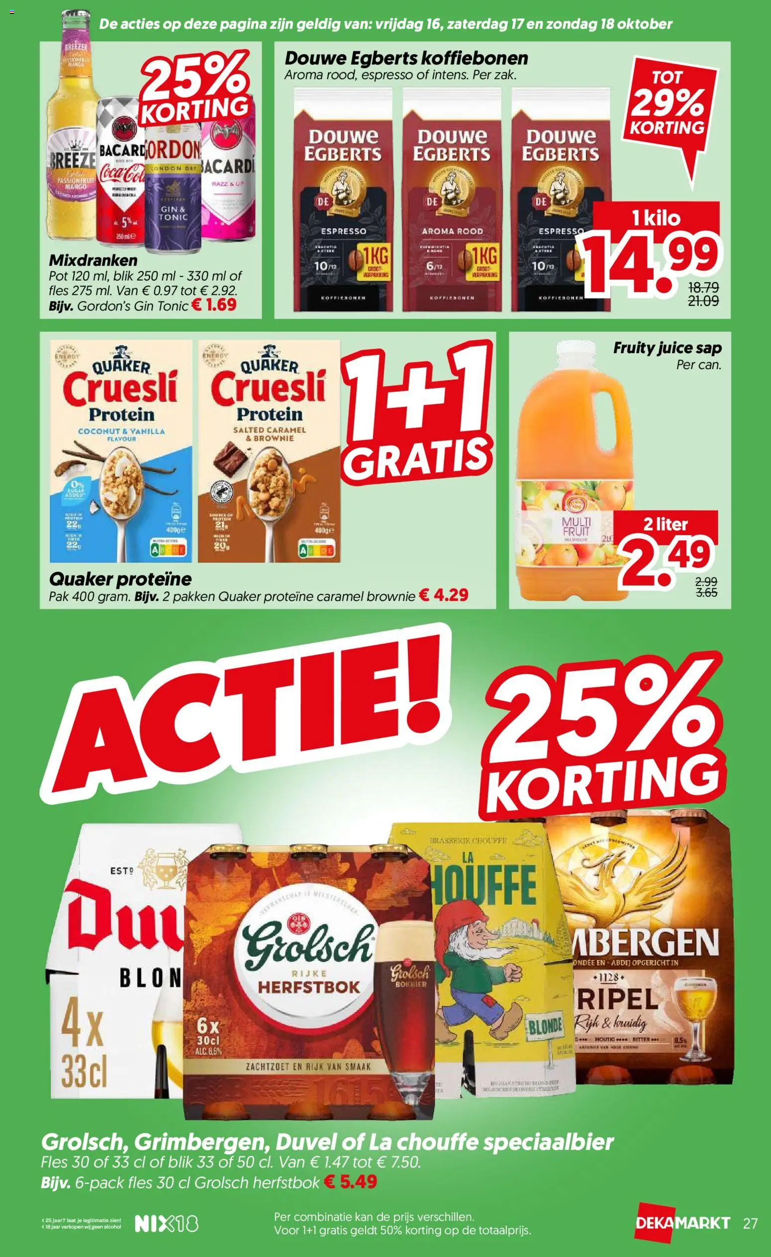 Dekamarkt folder Folder in Nederland