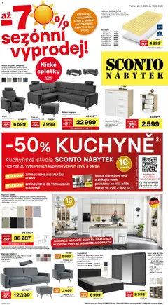 Sconto nábytek Sconto nábytek leták