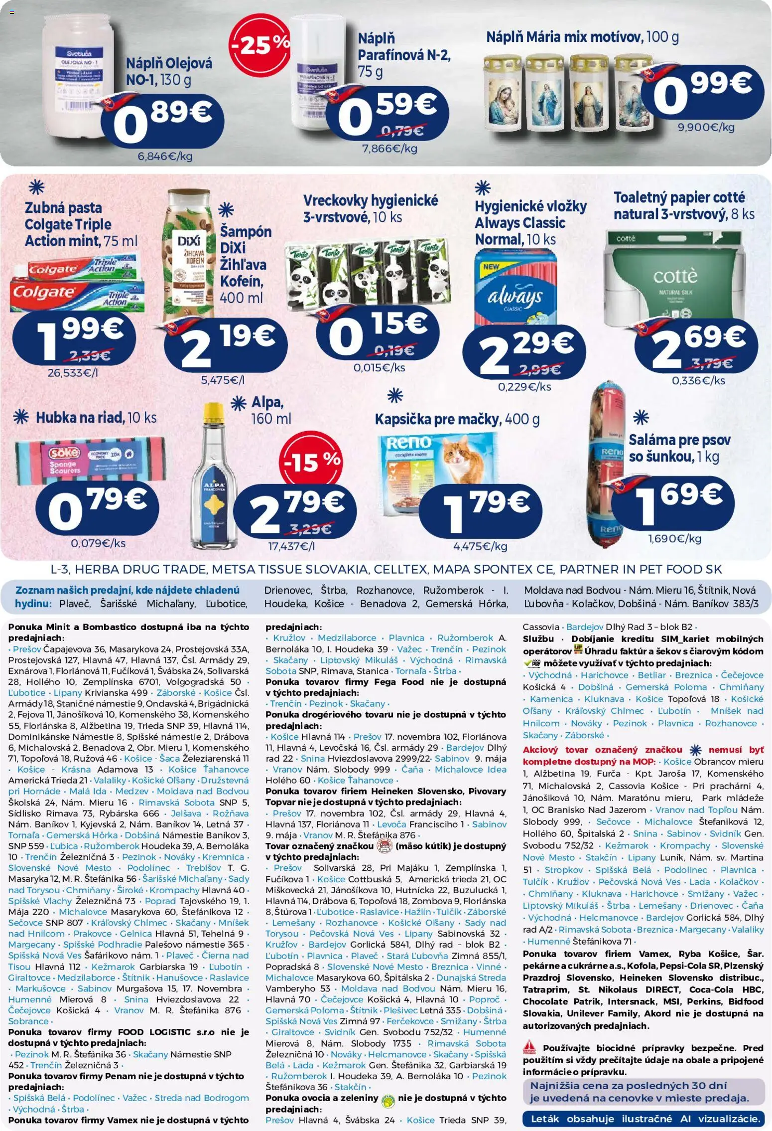 Milk Agro leták Leták in Slovensko