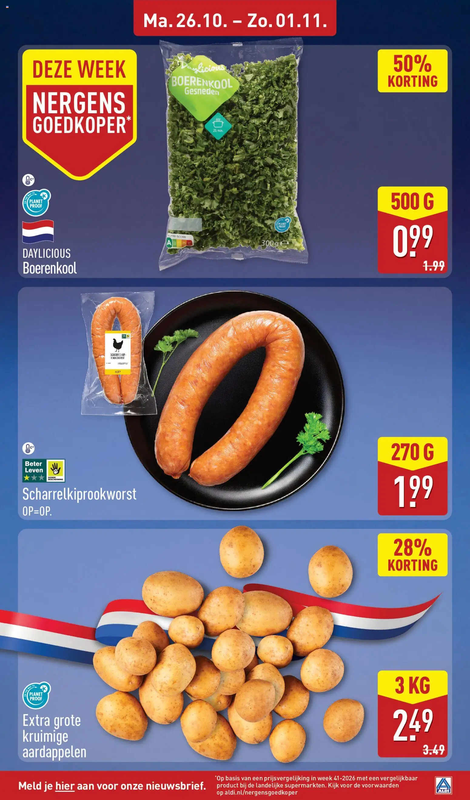 Aldi folder Folder in Nederland