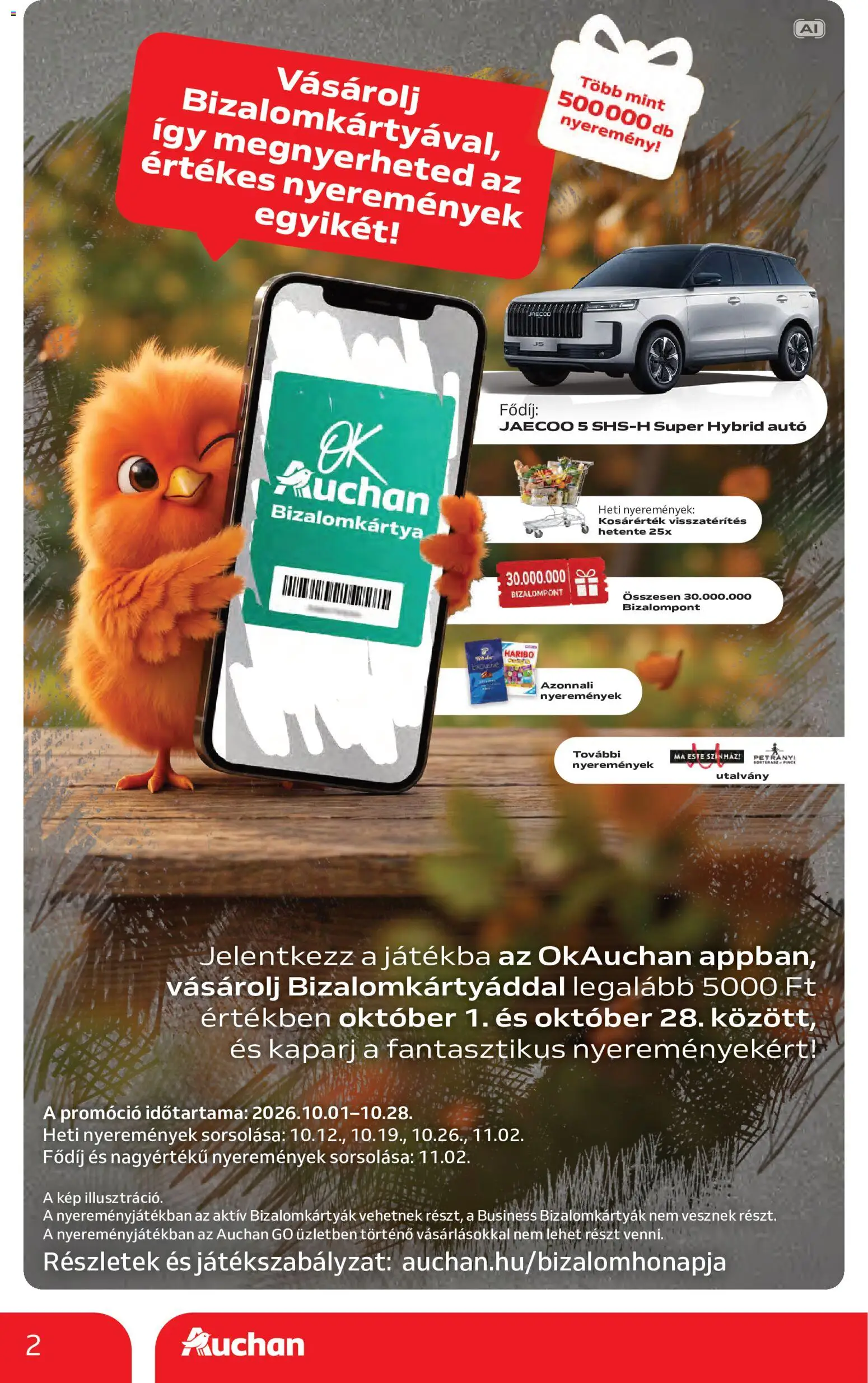 Auchan akciós újság Akciós újság in Magyarország