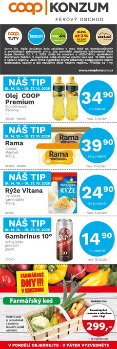 Konzum Konzum leták