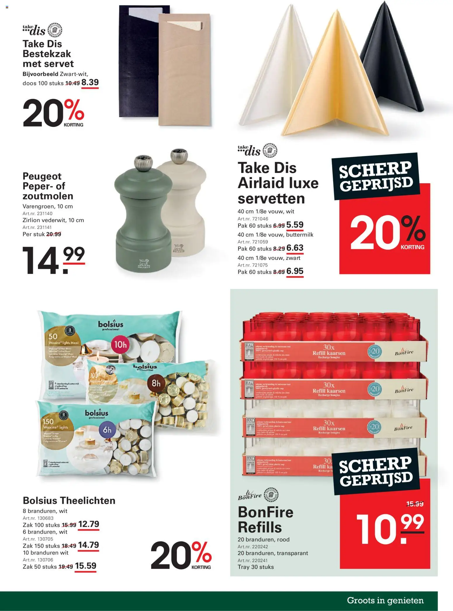 Sligro folder - Food Folder in Nederland