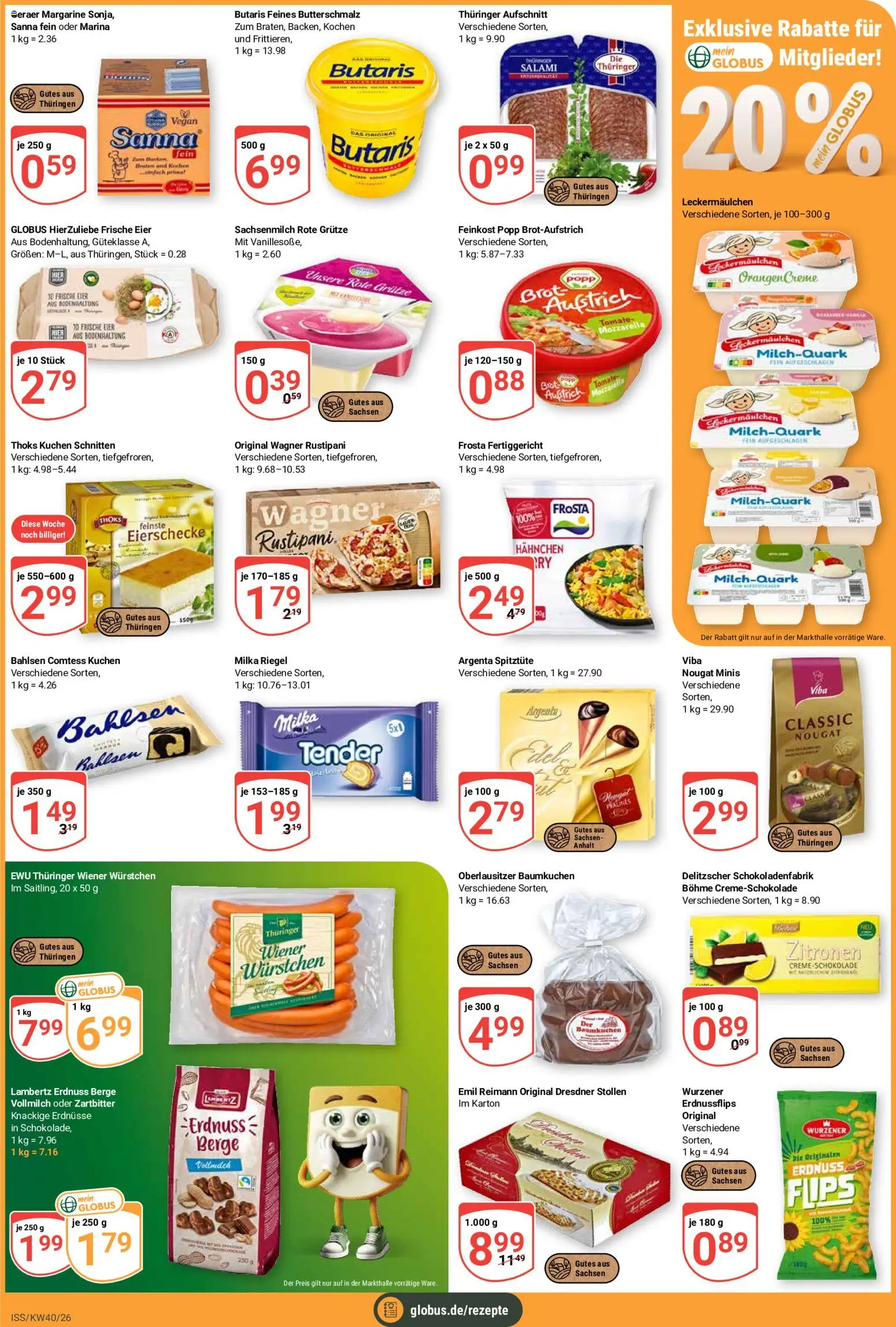 Globus Prospekt Prospekt in Deutschland