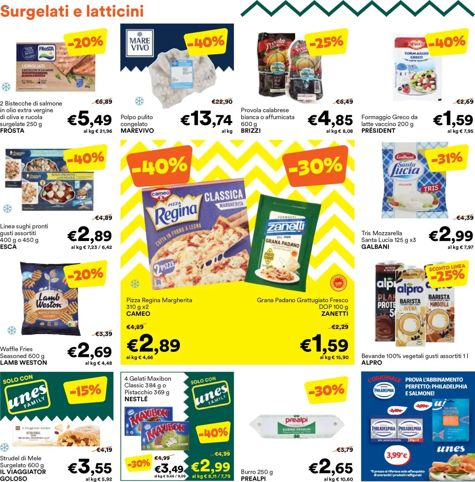 Unes volantino Volantino in Italy