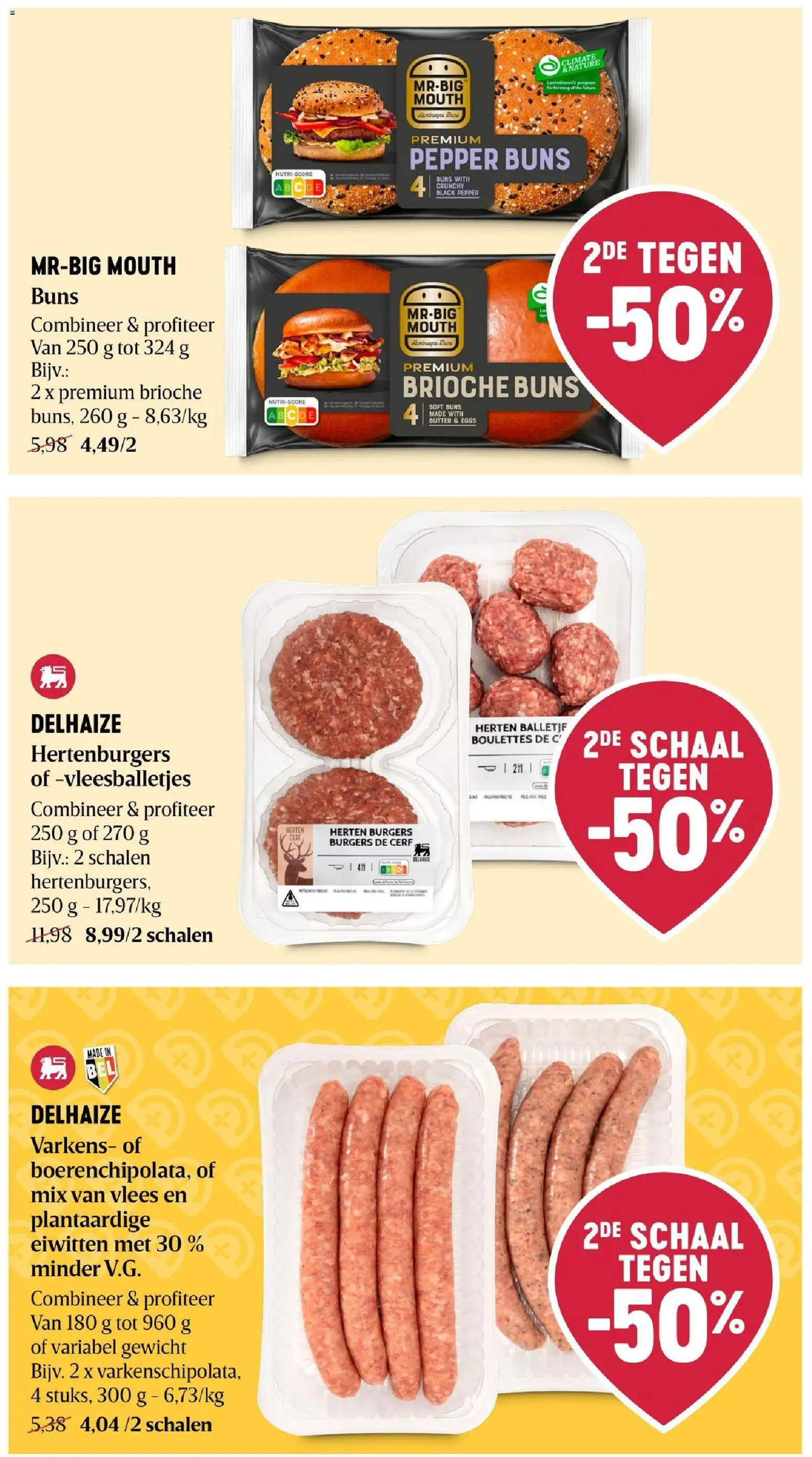 Delhaize folder Folder in België