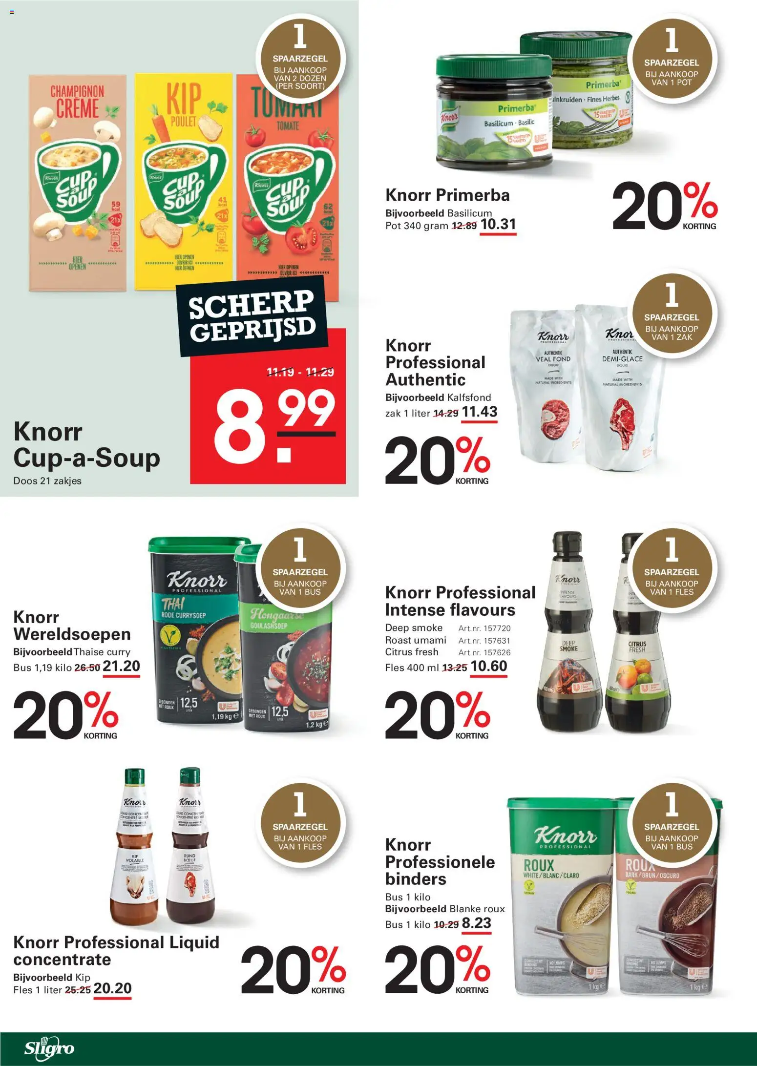 Sligro folder Folder in Nederland
