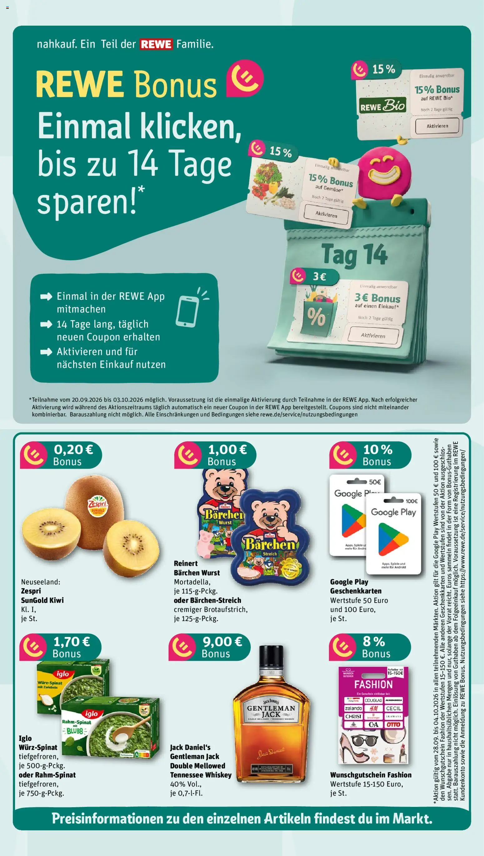 Nahkauf Prospekt Prospekt in Deutschland