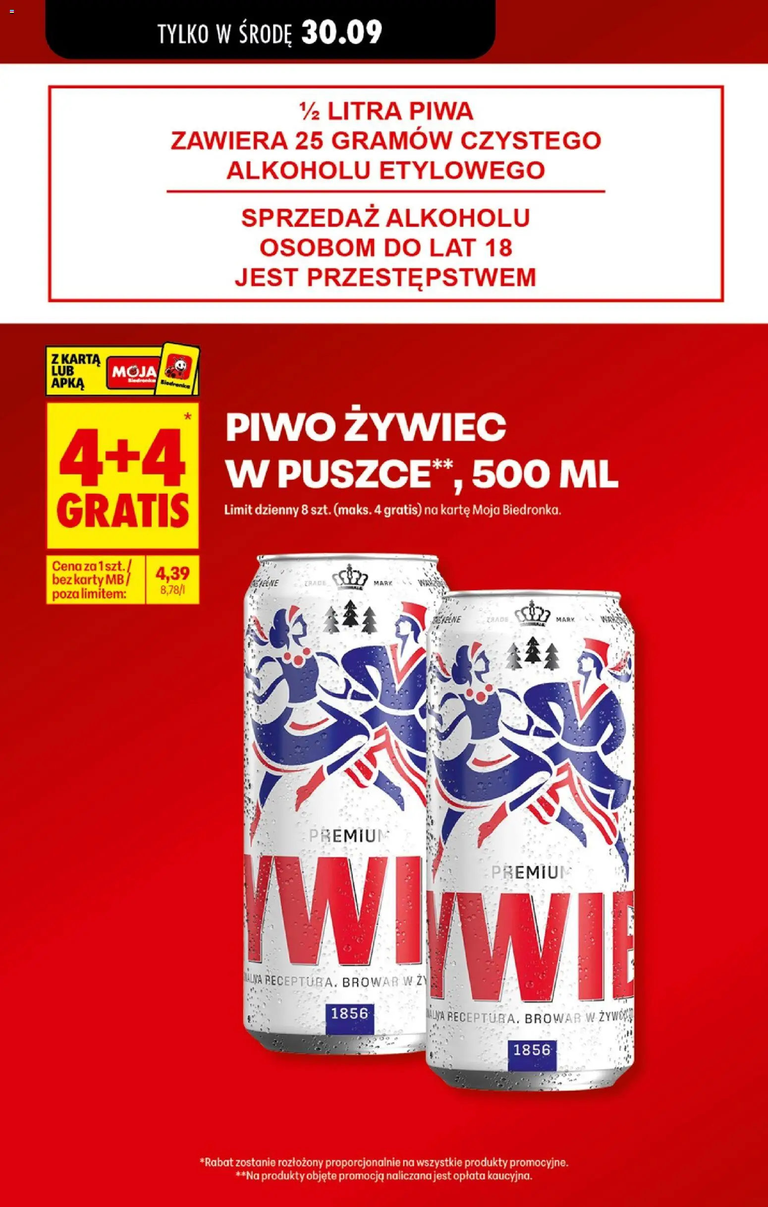 Biedronka gazetka od poniedziałku Gazetka in Polska