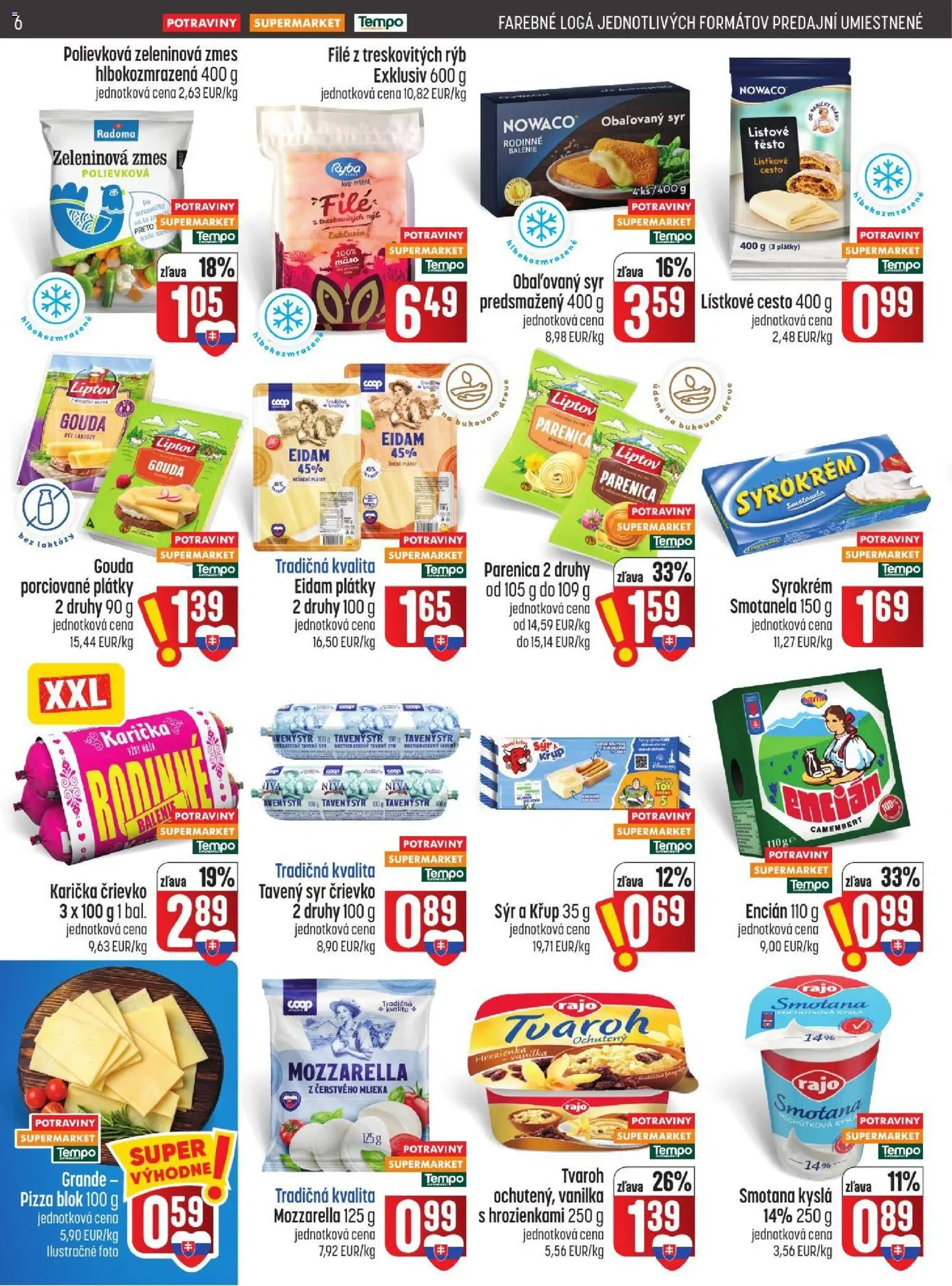 COOP Jednota leták Leták in Slovensko