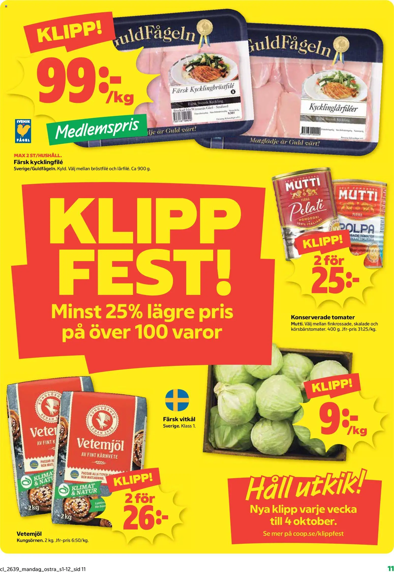 Coop erbjudanden Reklamblad in Sverige