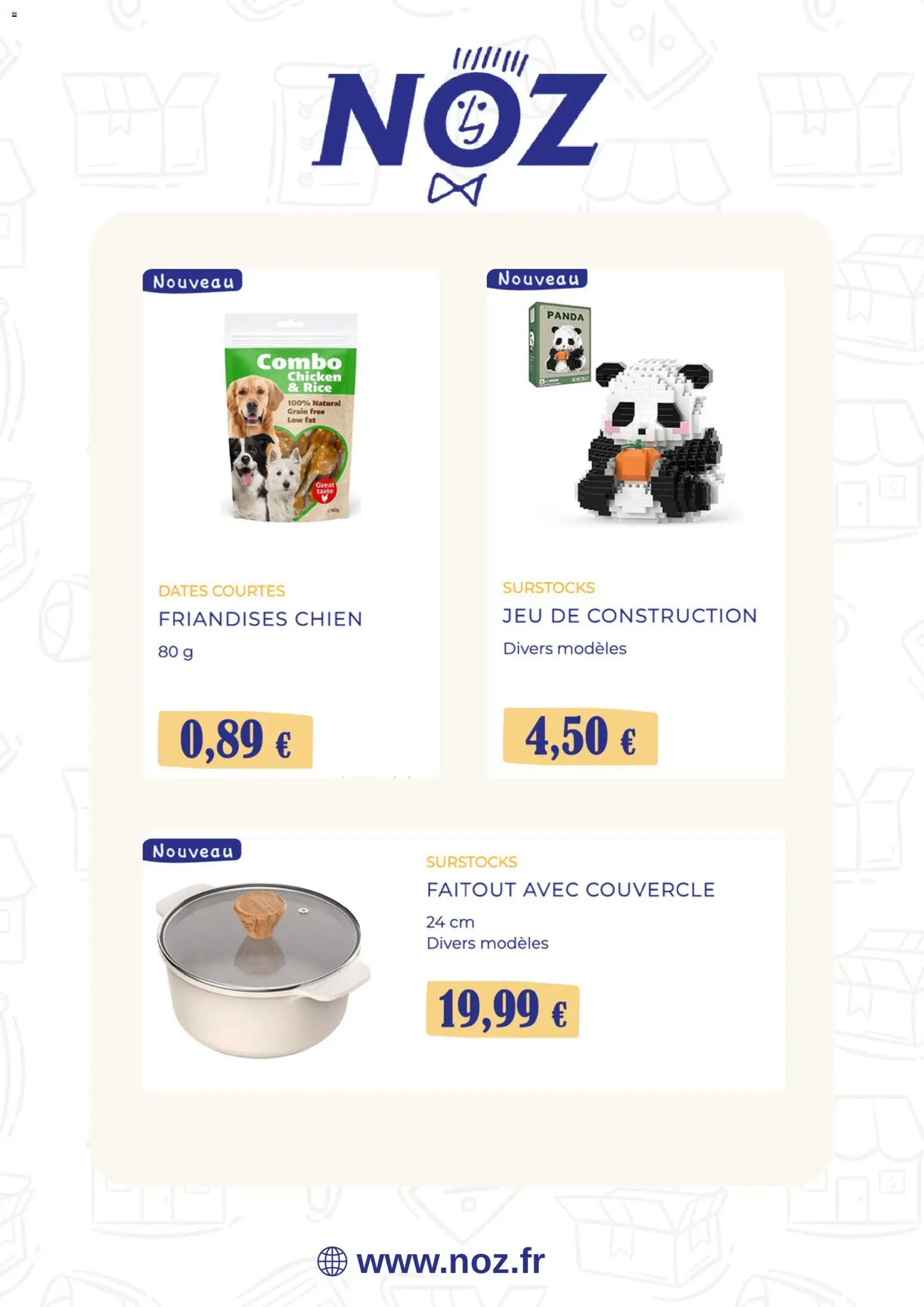 NOZ catalogue Catalogue in France