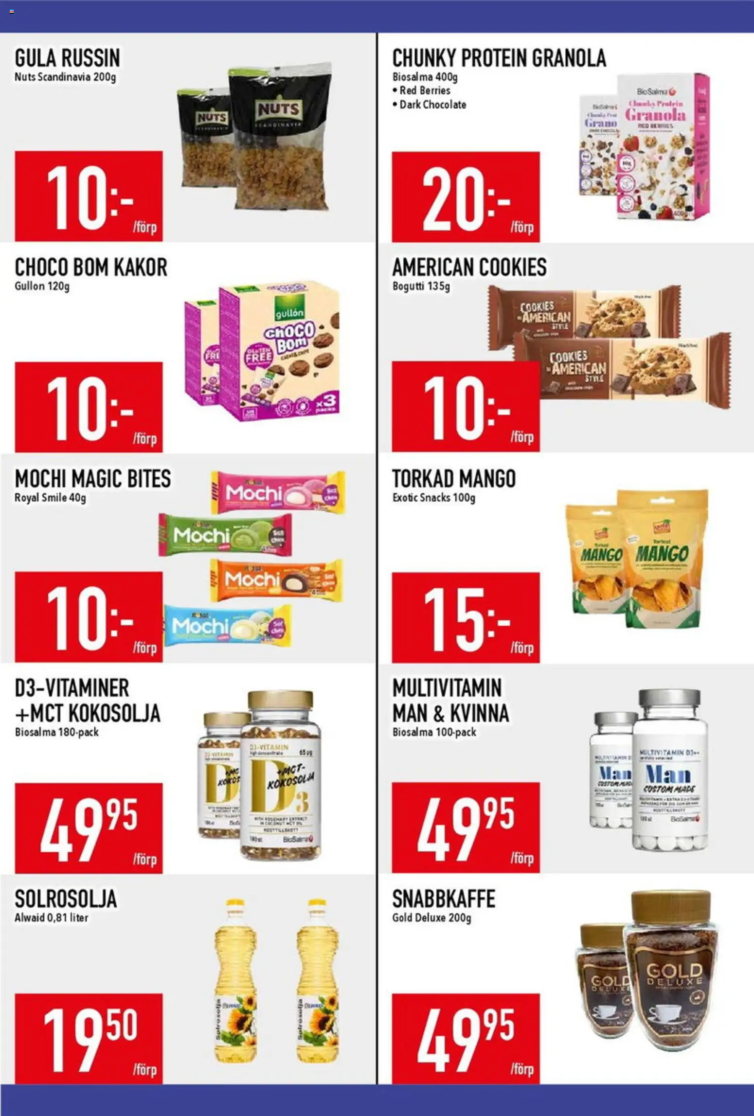 Matdax erbjudanden Reklamblad in Sverige