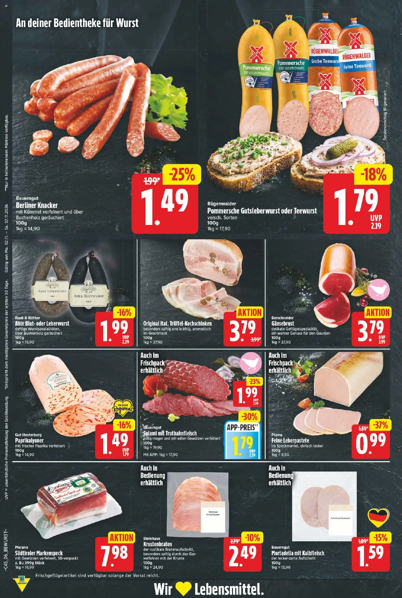 E center Prospekt Prospekt in Deutschland