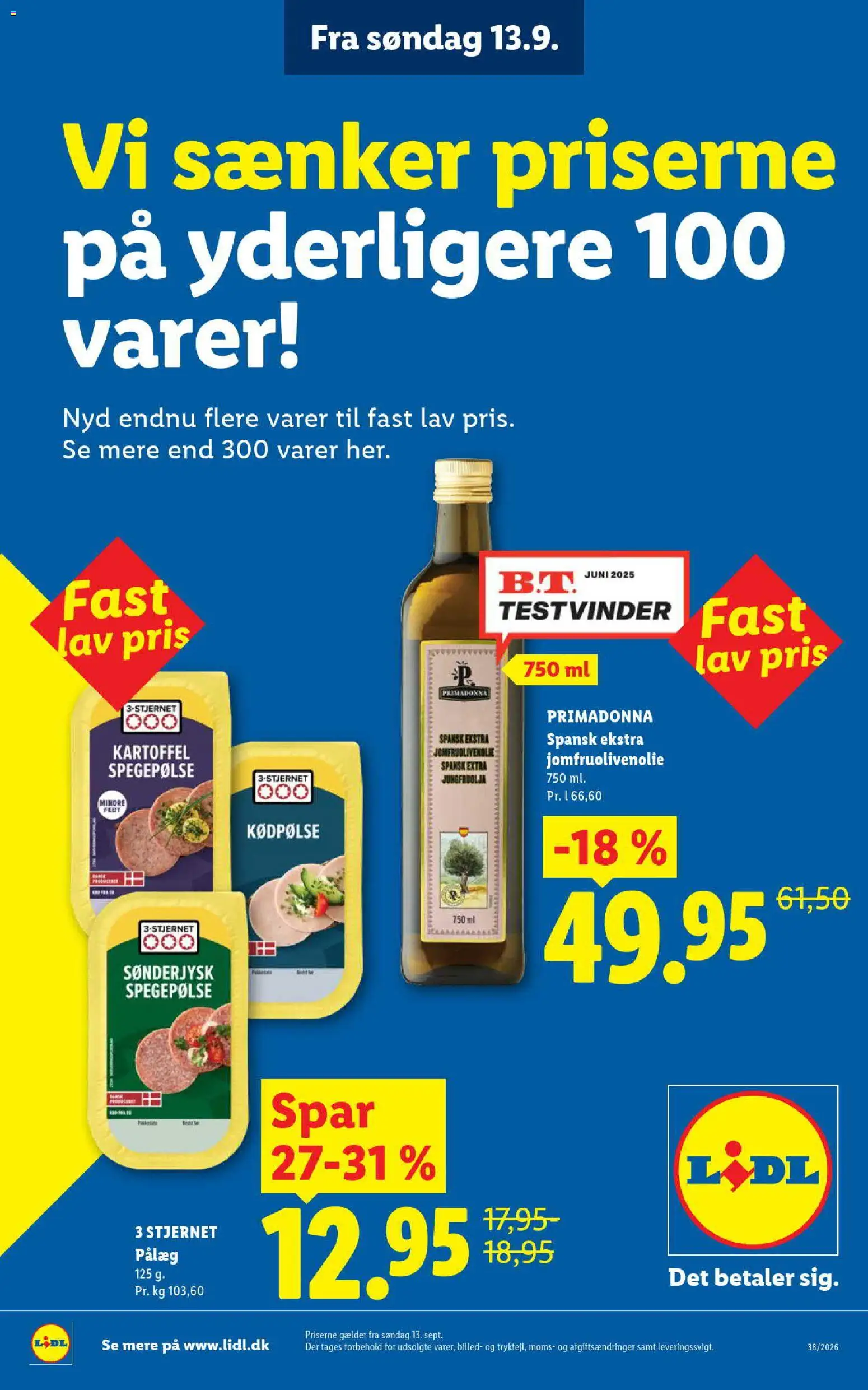 Lidl - Nyd hver dag til fast lav pris Tilbudsavis in Danmark