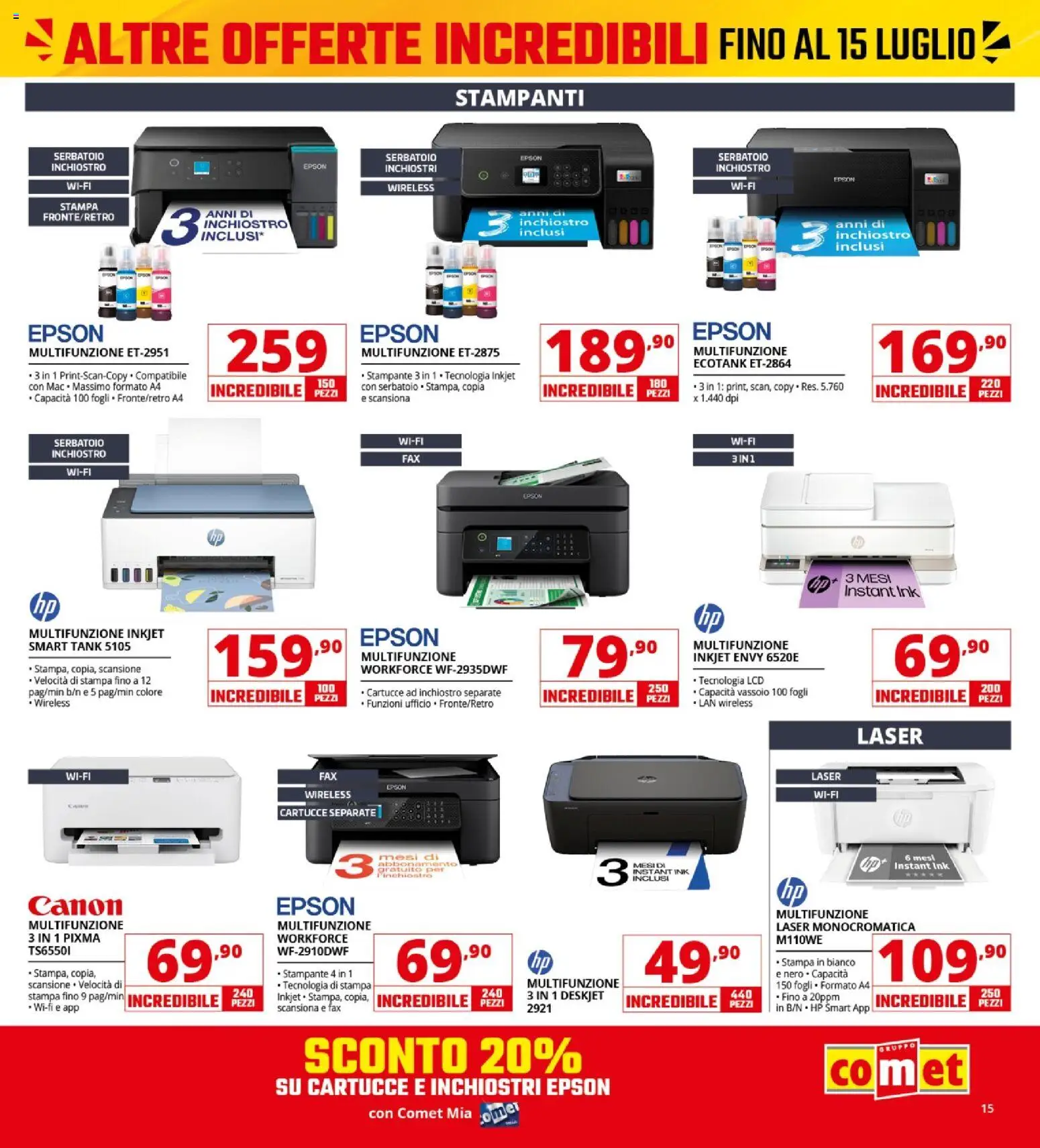 📣 Volantino Comet dal 📅 03/07/2026 - Scopri le offerte ora!🔥 | Italy