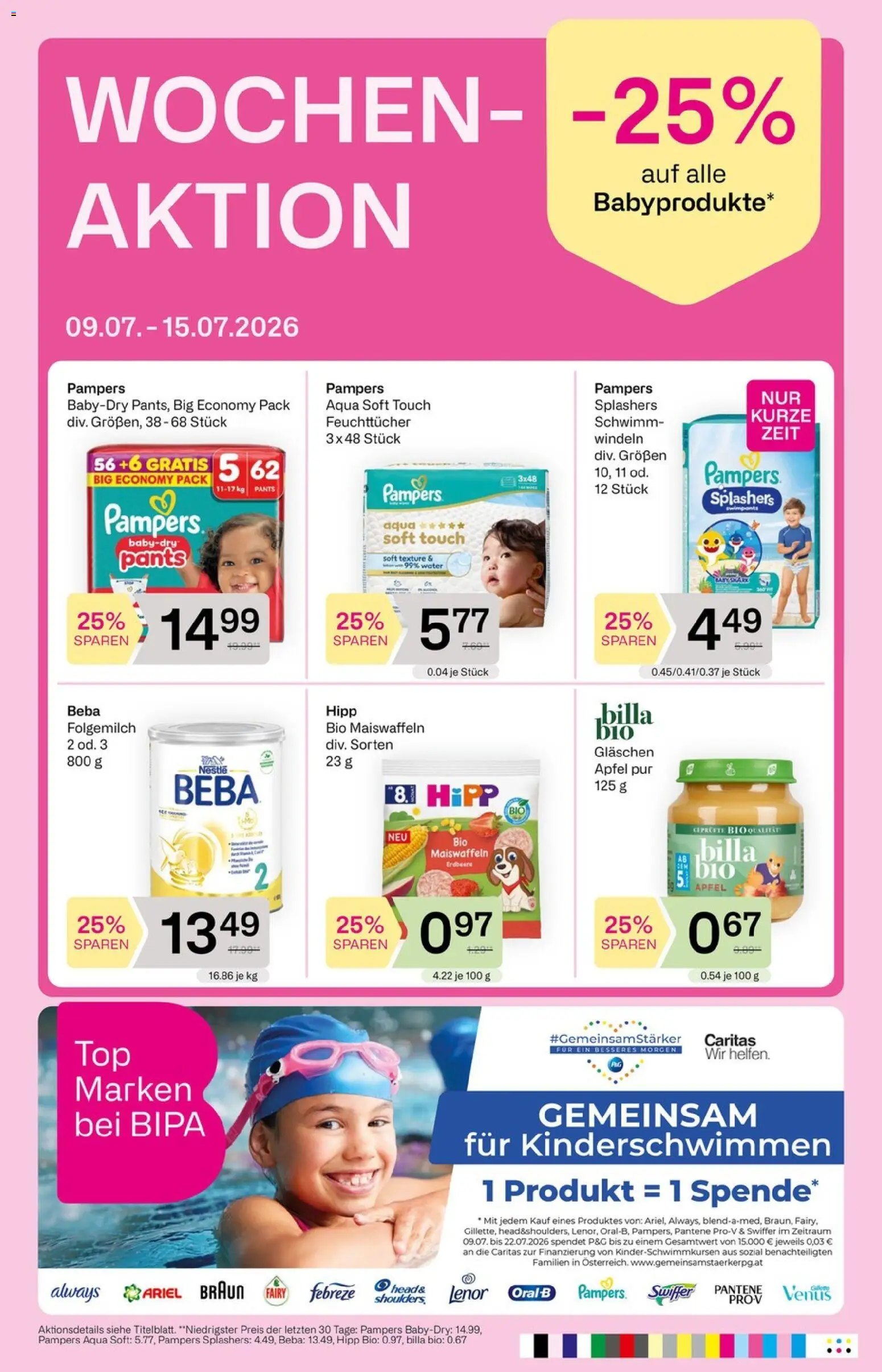 Die besten Angebote | Bipa Flugblatt ab 09.07.2026 | - Jetzt stöbern! | Österreich