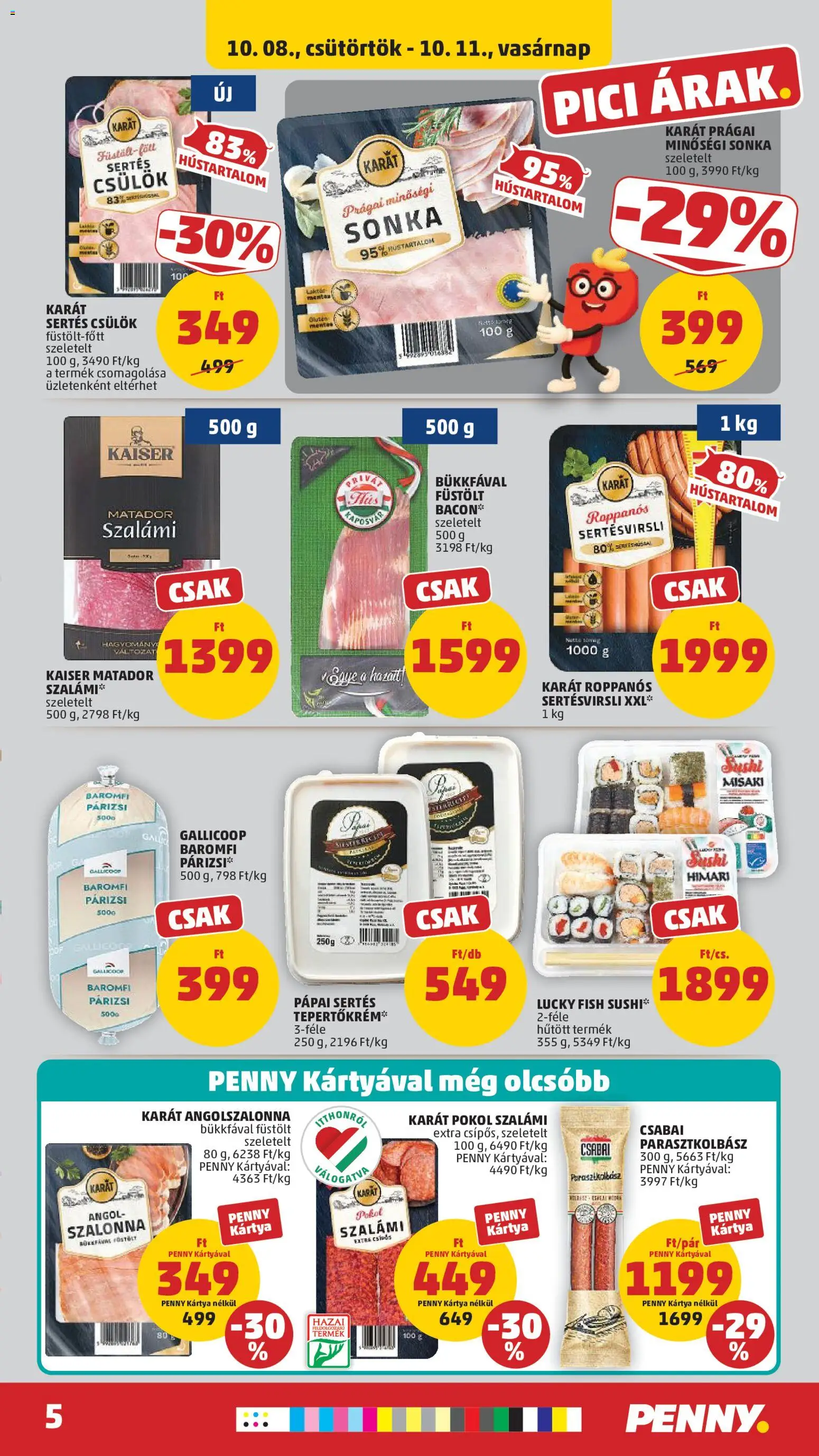PENNY akciós újság Akciós újság in Magyarország