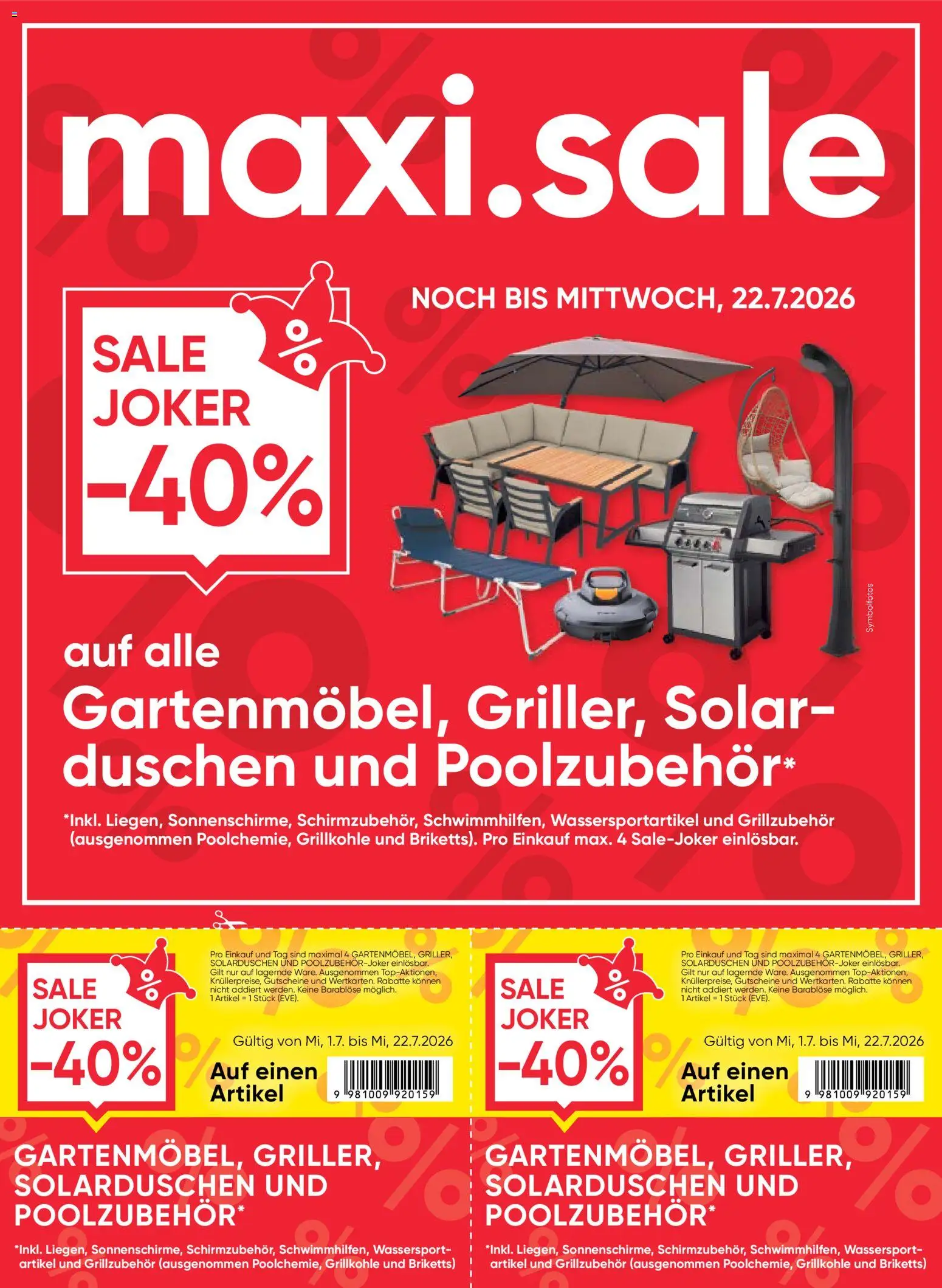 Die besten Angebote | Maximarkt Flugblatt ab 09.07.2026 | - Jetzt stöbern! | Österreich