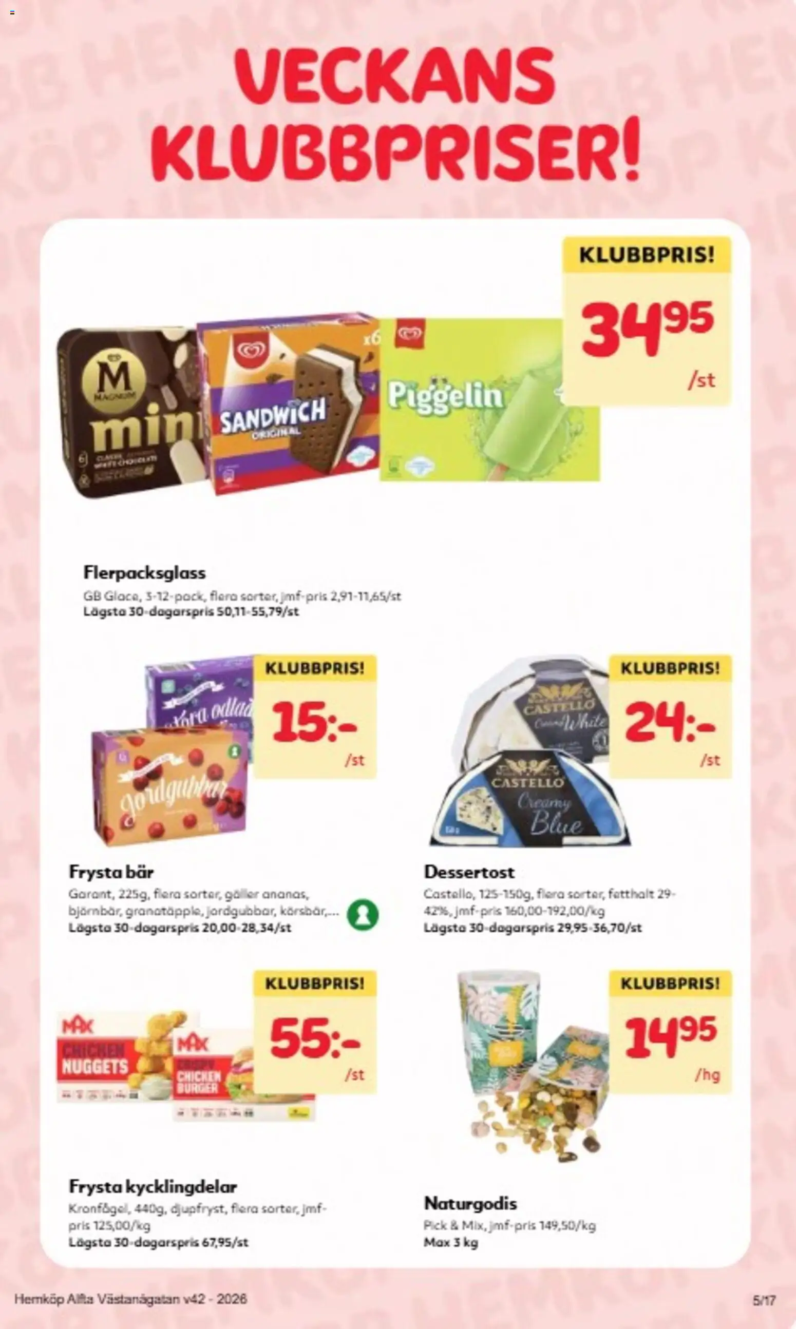 Hemköp erbjudanden Reklamblad in Sverige