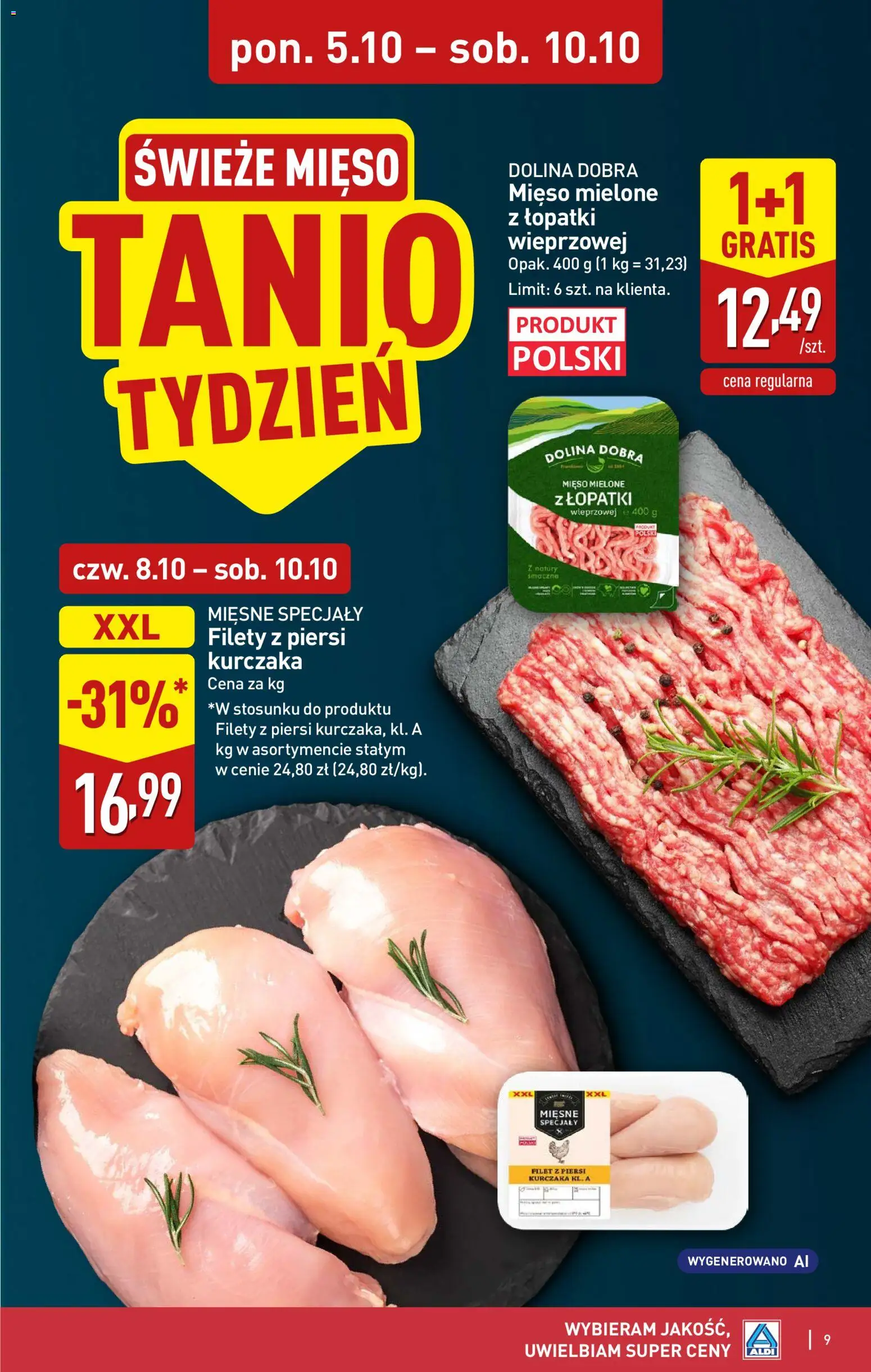 Aldi gazetka Gazetka in Polska