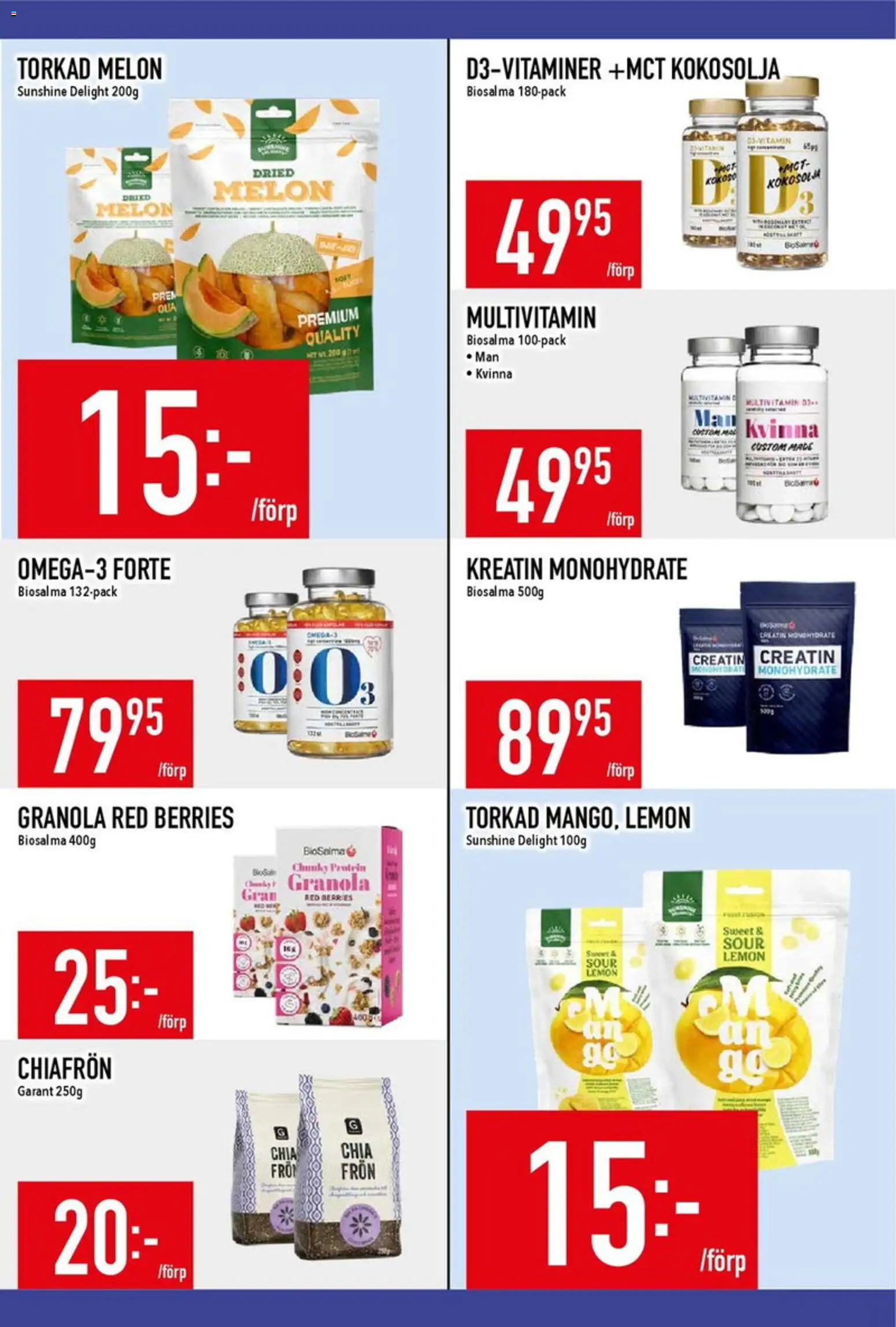 Matdax erbjudanden Reklamblad in Sverige