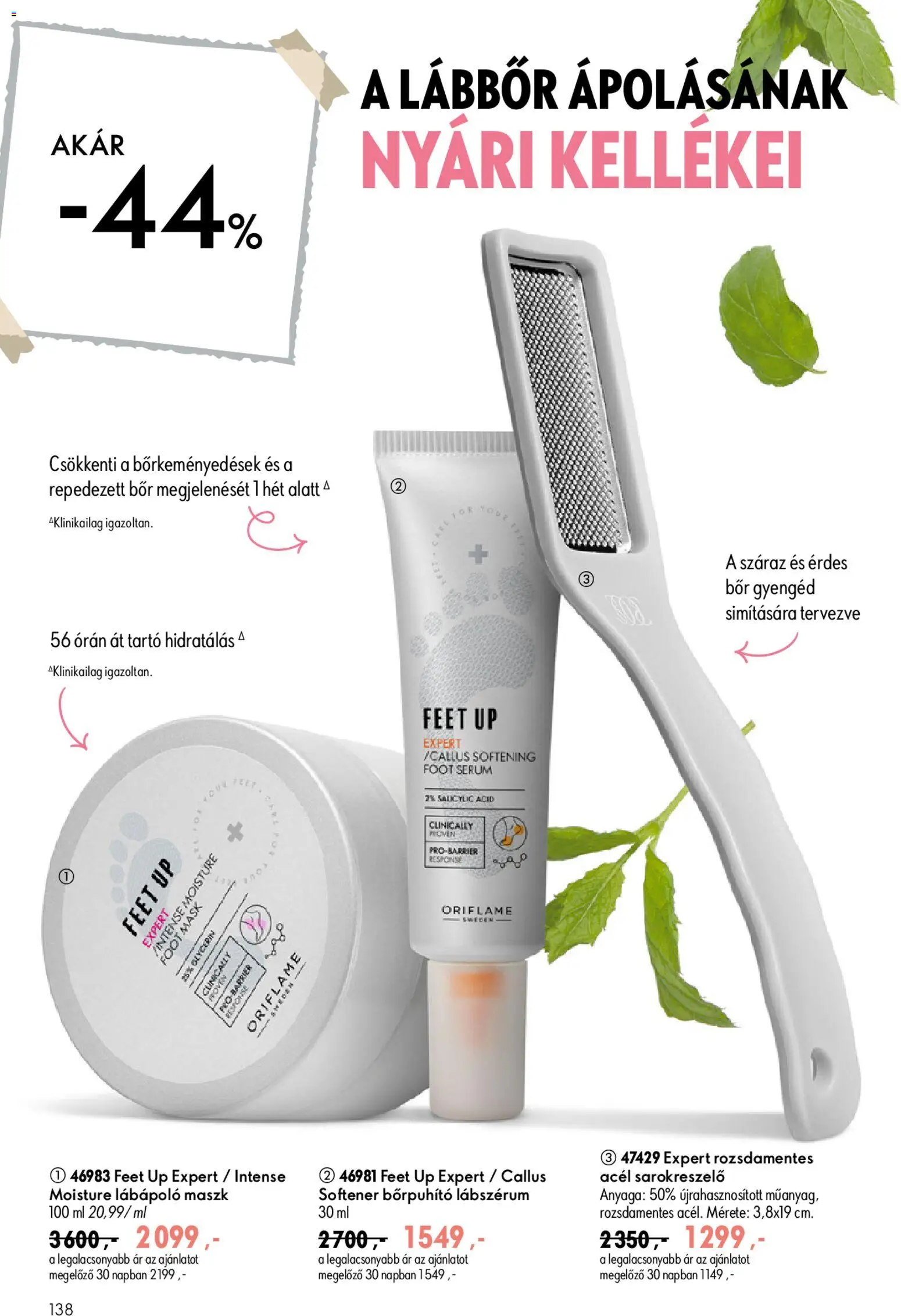 Oriflame Akciós Újság 2026.07.08.-tól/töl - fantasztikus ajánlatokat! 🛍️ | Magyarország