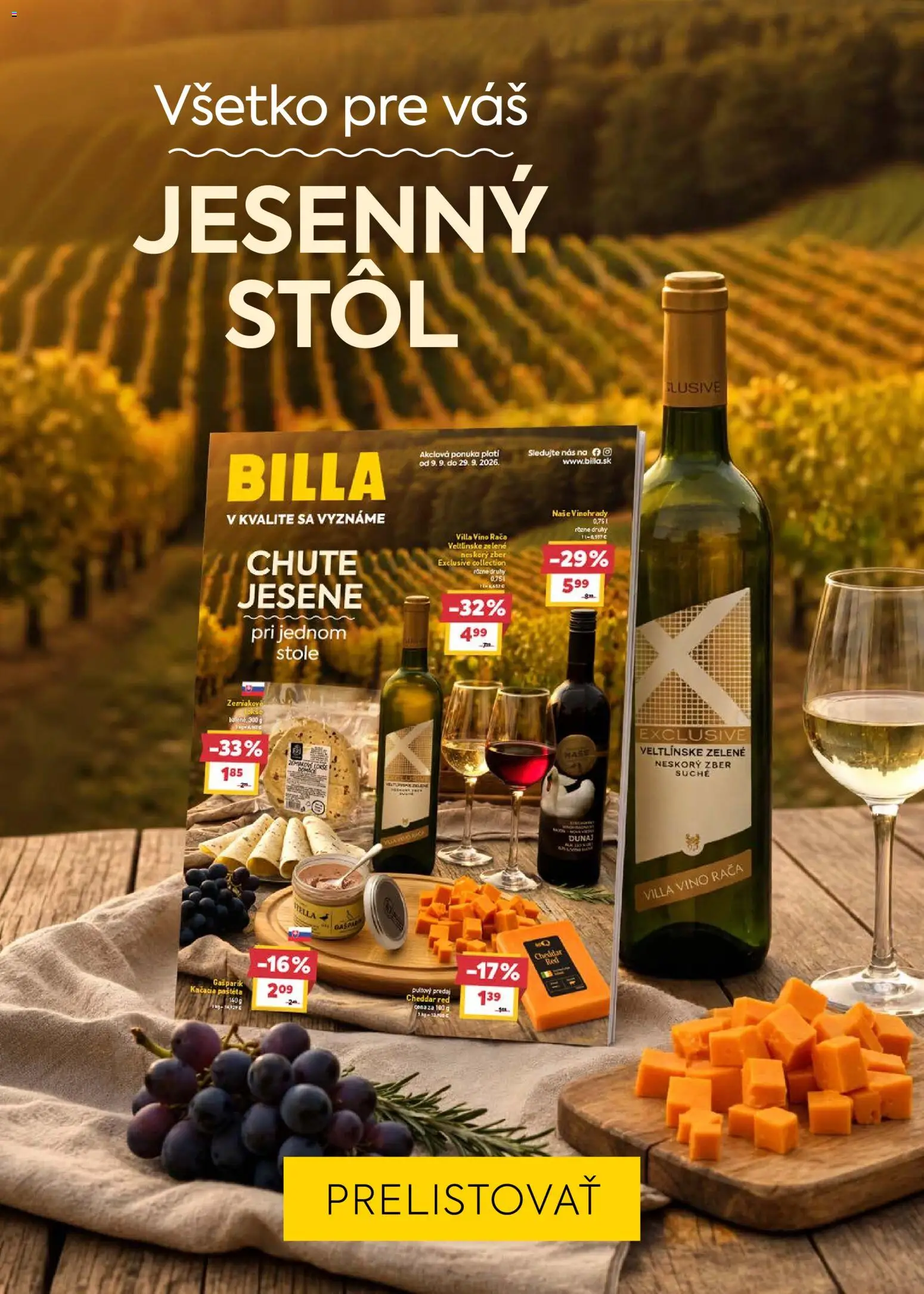 Billa leták Leták in Slovensko
