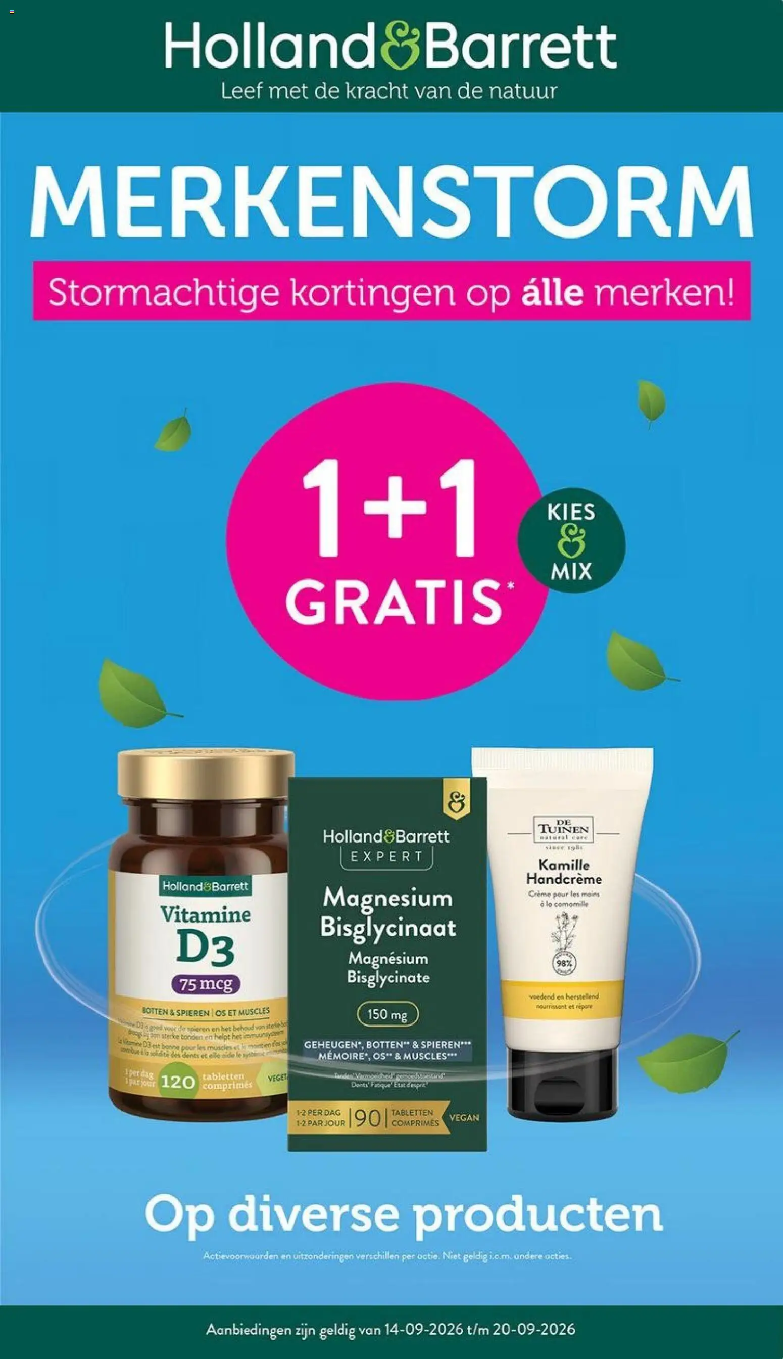 Holland & Barrett folder Folder in Nederland