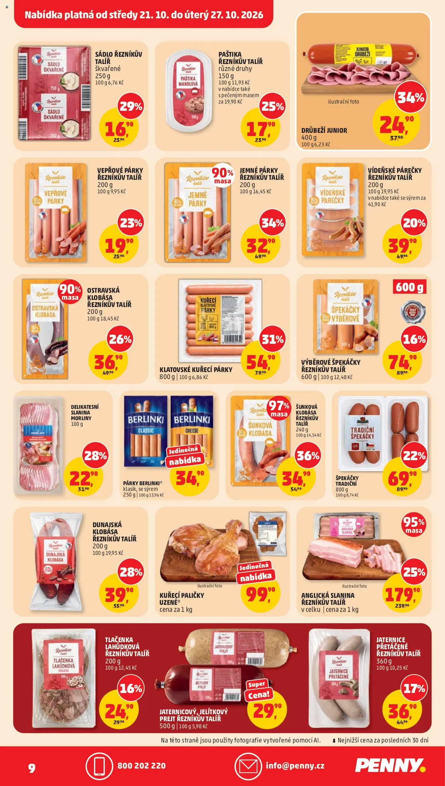 Penny Market leták Leták in Česko