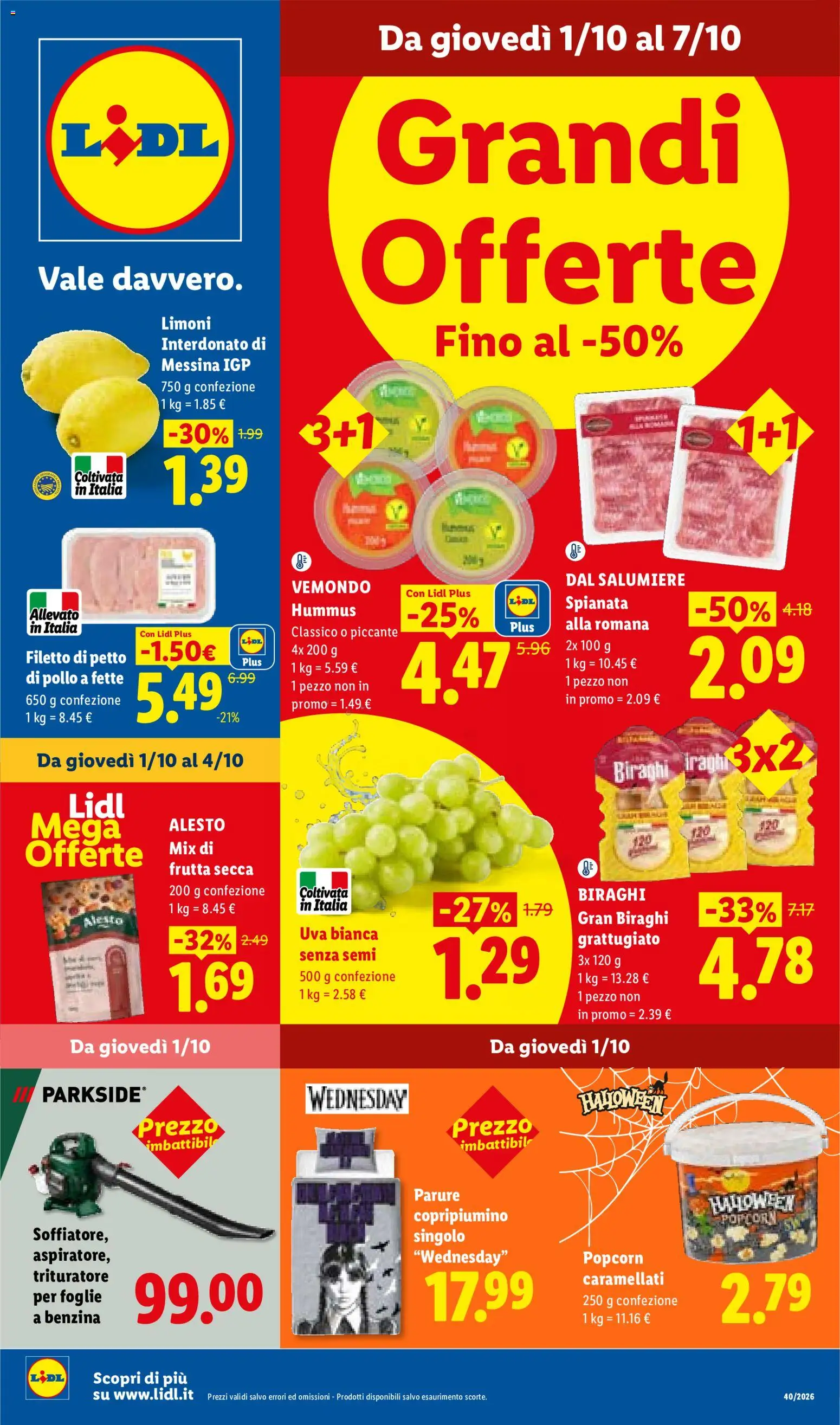Lidl volantino Volantino in Italy