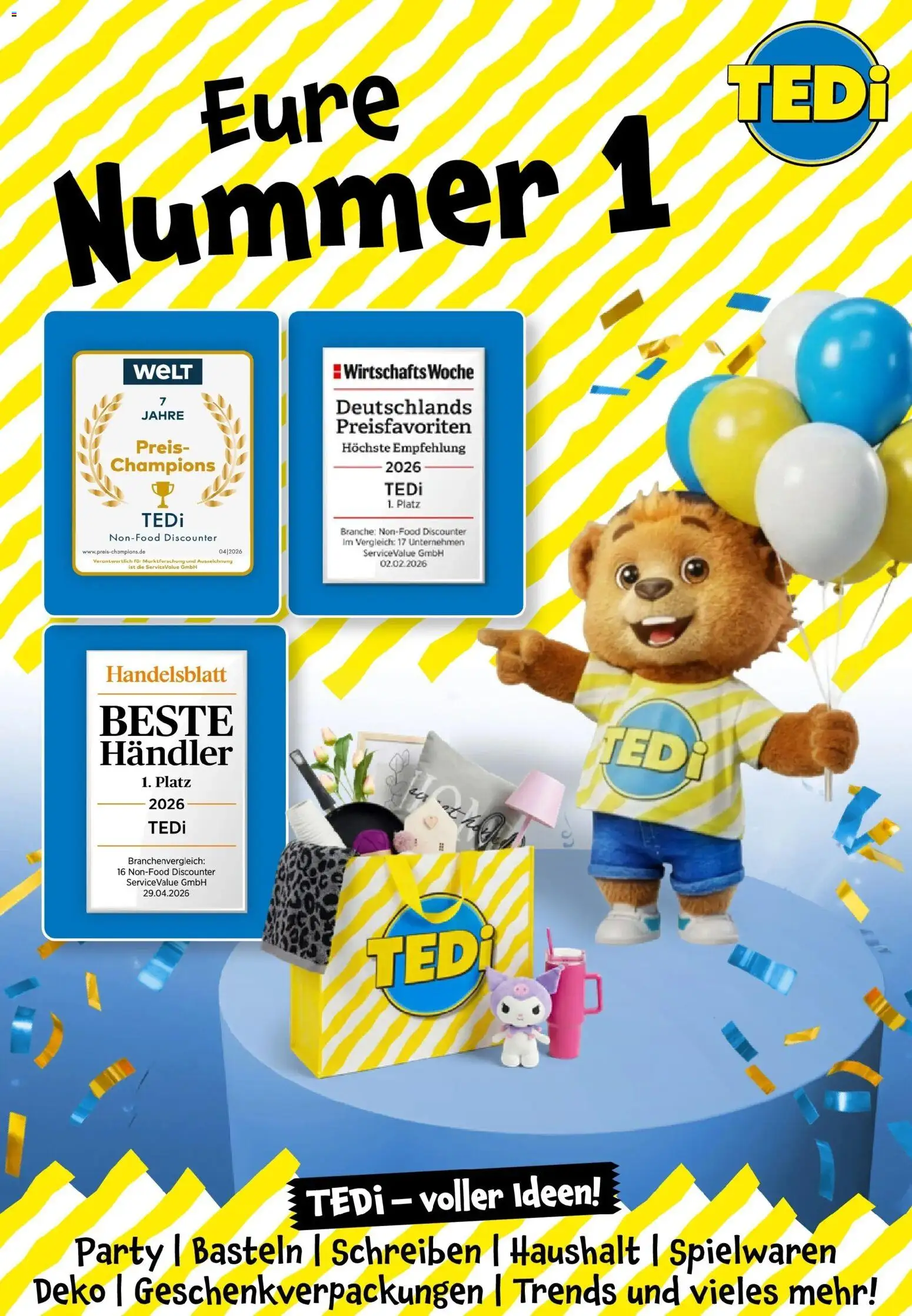 TEDi Neueröffnung Blankenburg | 10.07.2026 | Wie erhält man einen begrenzten Rabatt? | Deutschland