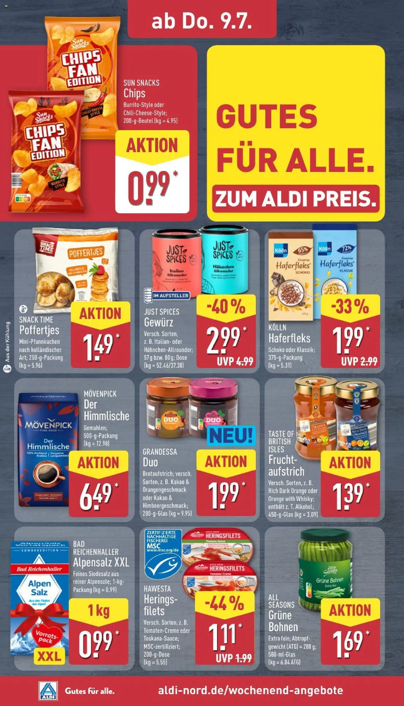 Aldi Prospekt | 06.07.2026 | Wie erhält man einen begrenzten Rabatt? | Deutschland