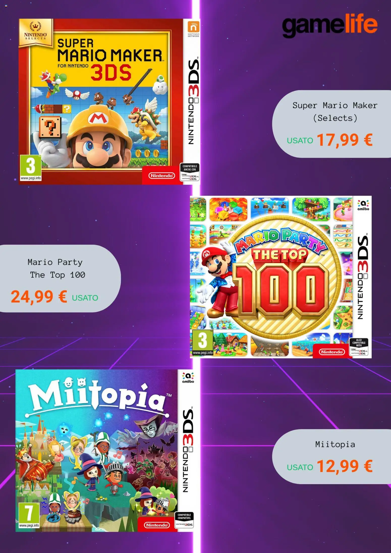 Gamelife volantino Volantino in Italy