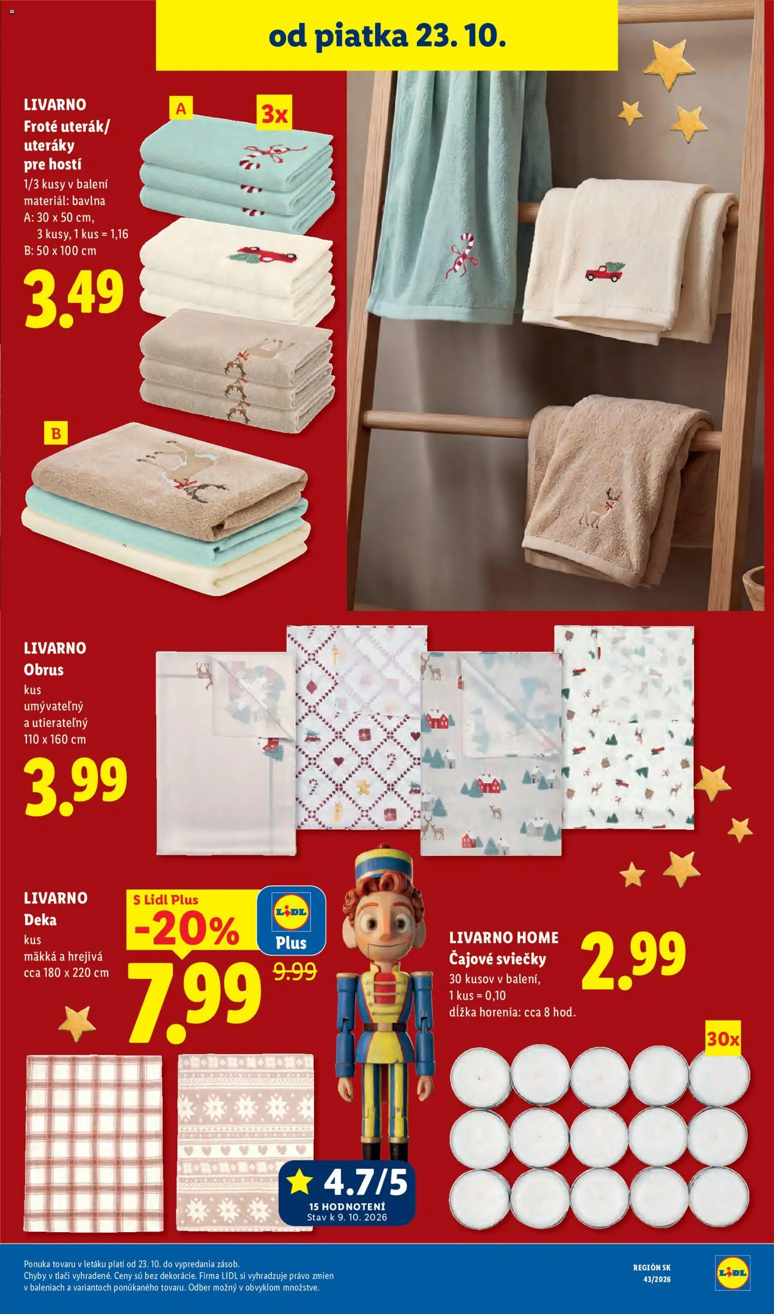 Lidl leták Leták in Slovensko